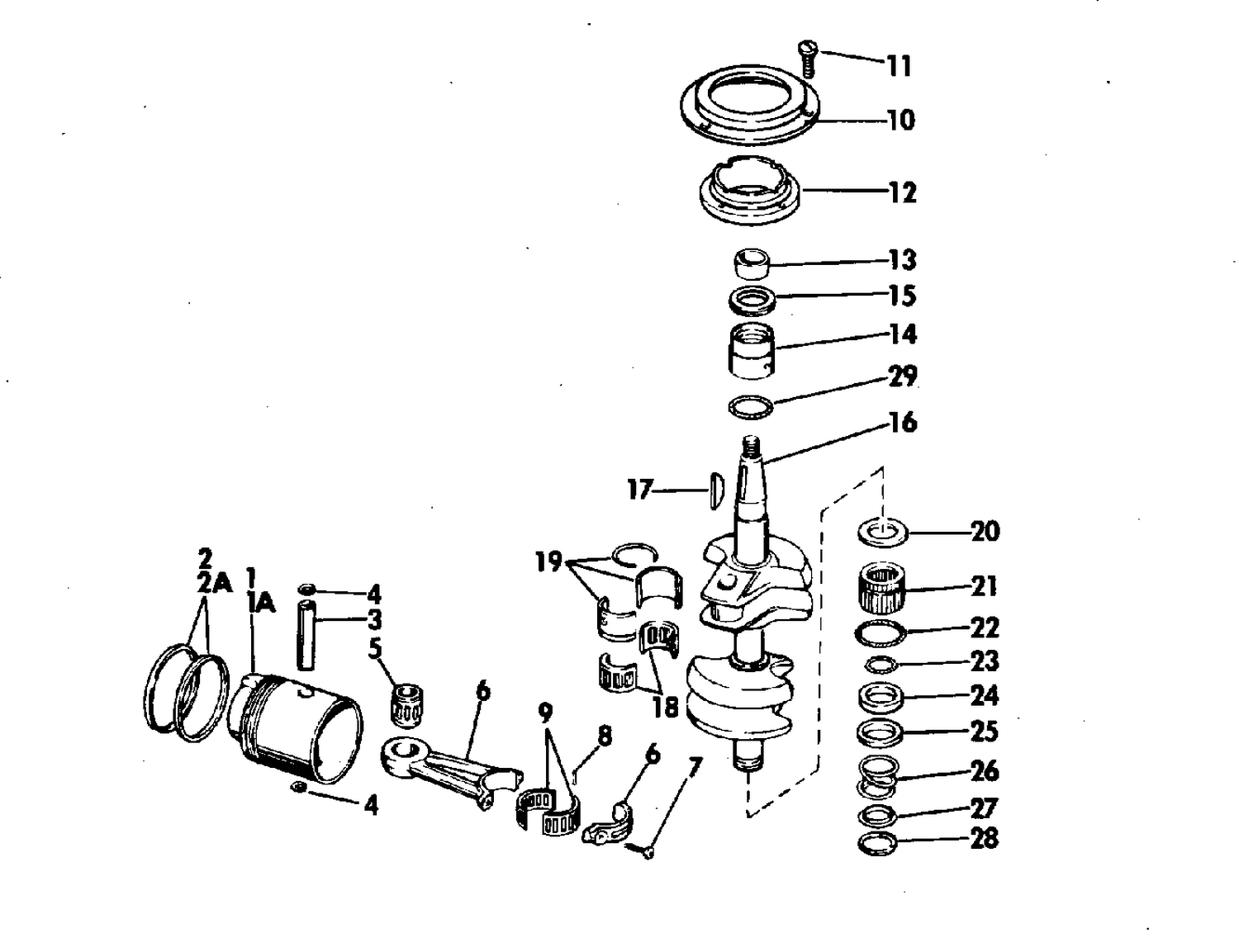 CRANKSHAFT & PISTON