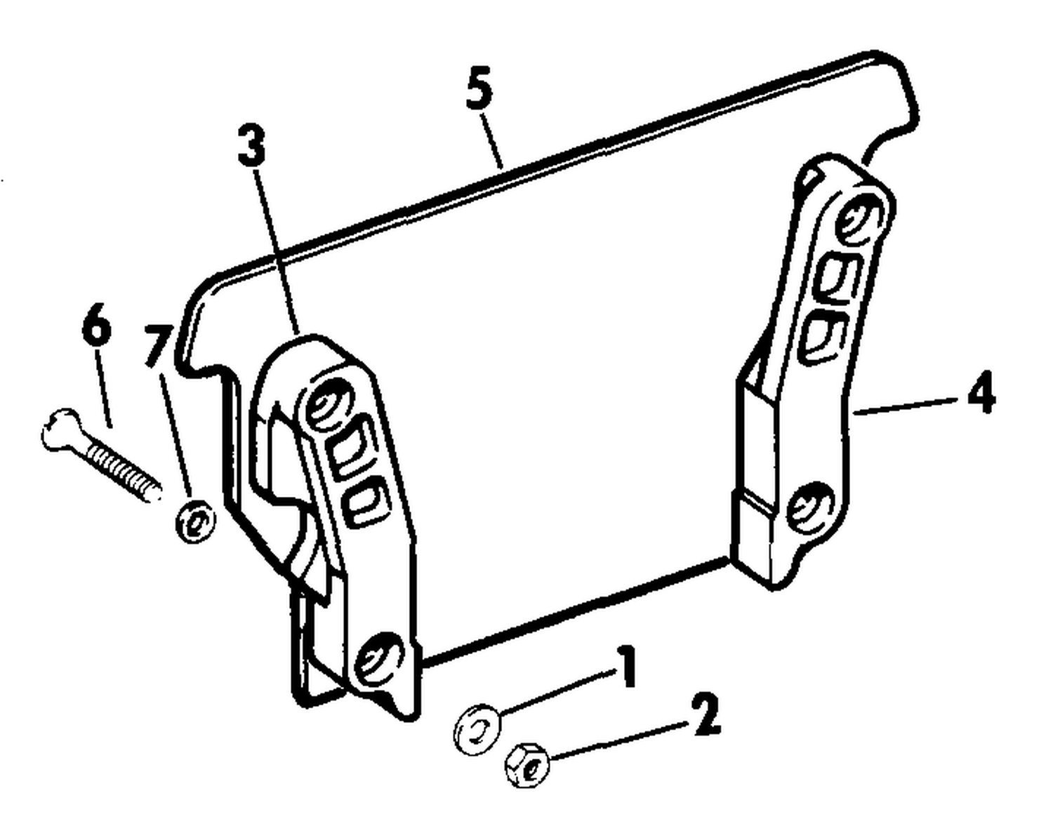 DISPLAY STAND ADAPTER KIT 75 SHORT SHAFT