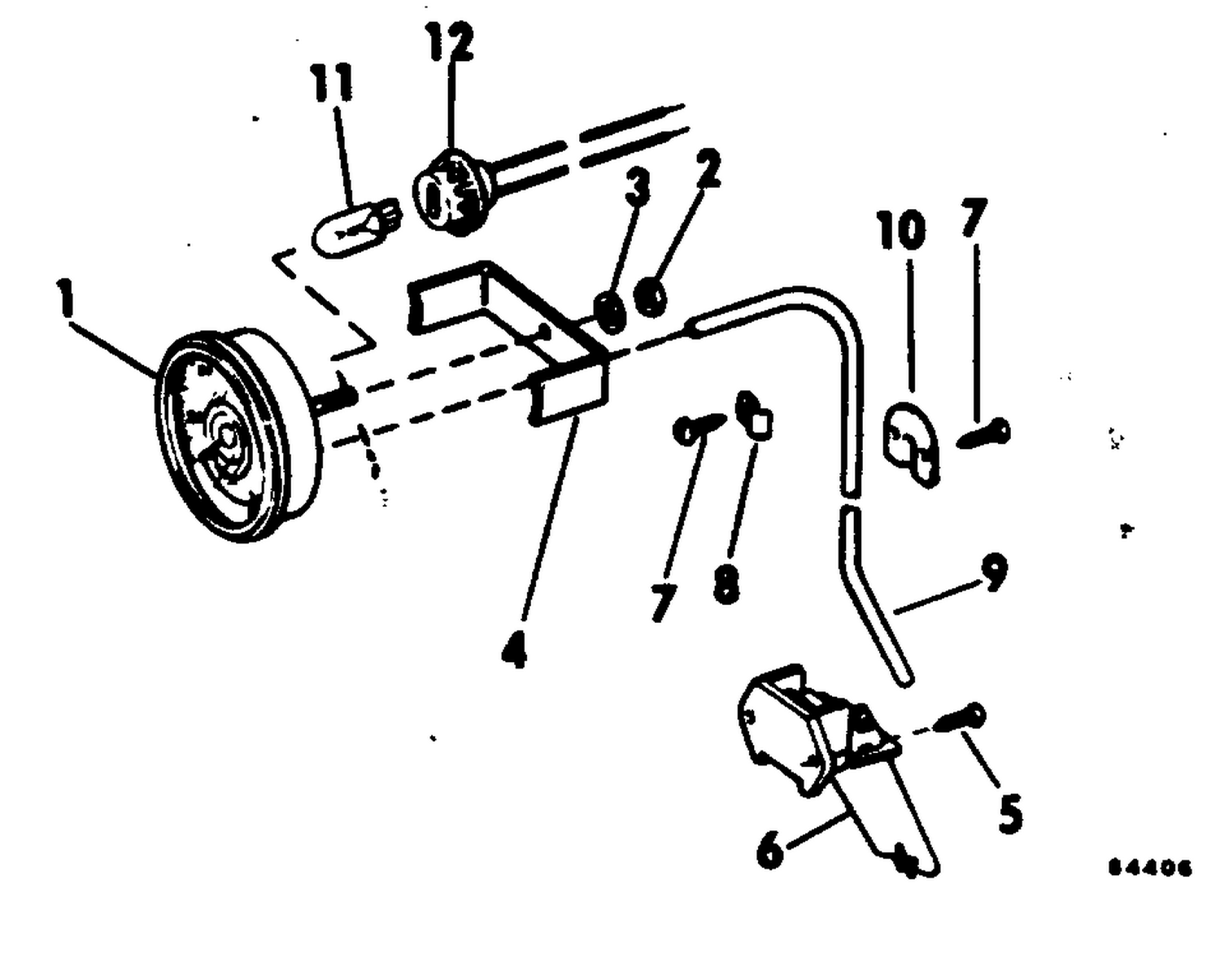 SPEEDOMETER KIT-FLUSH MOUNT