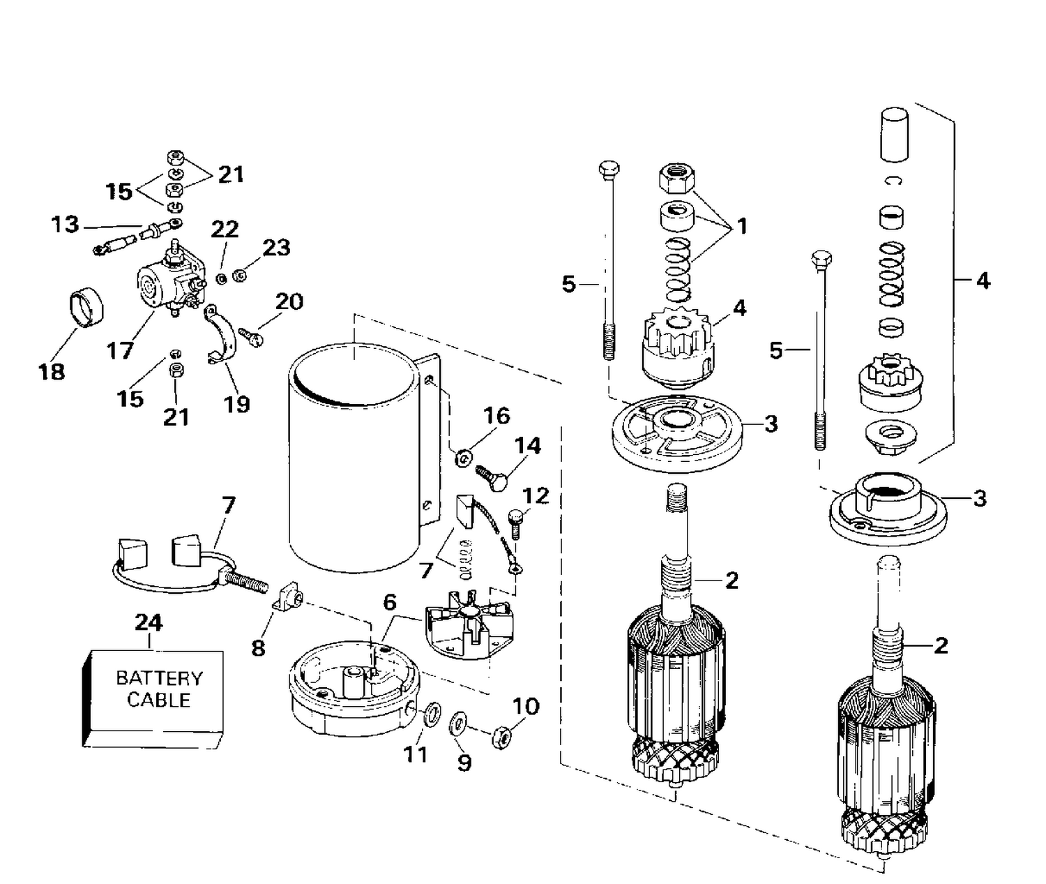 ELECTRIC STARTER & SOLENOID
