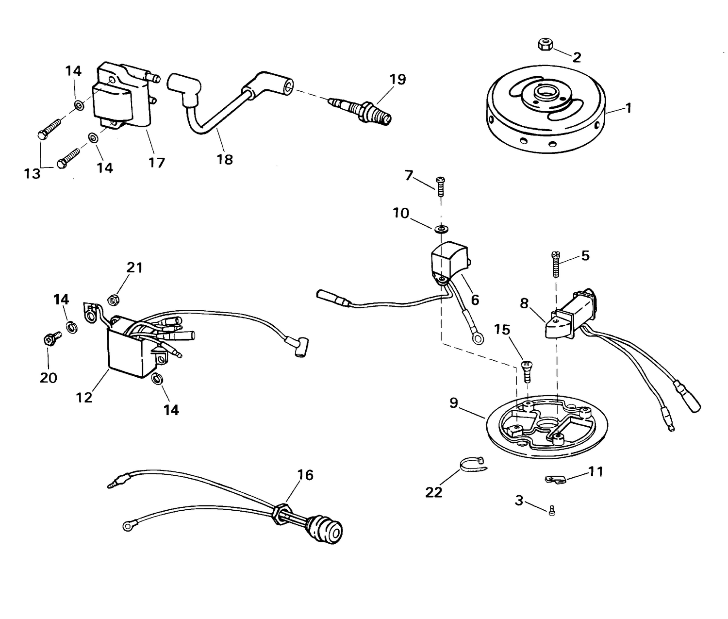 ARMATURE PLATE & COIL ASSEMBLY