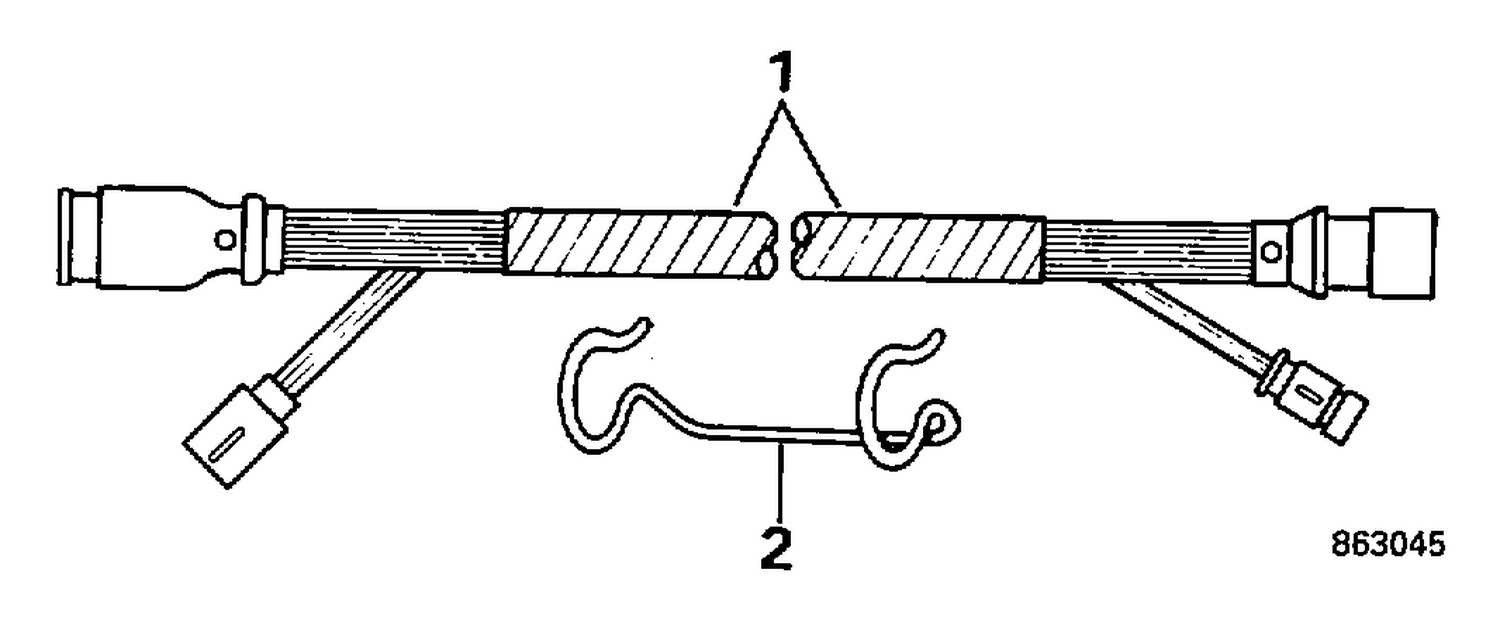 EXTENSION HARNESS - INSTRUMENTS & TRIM CABLE