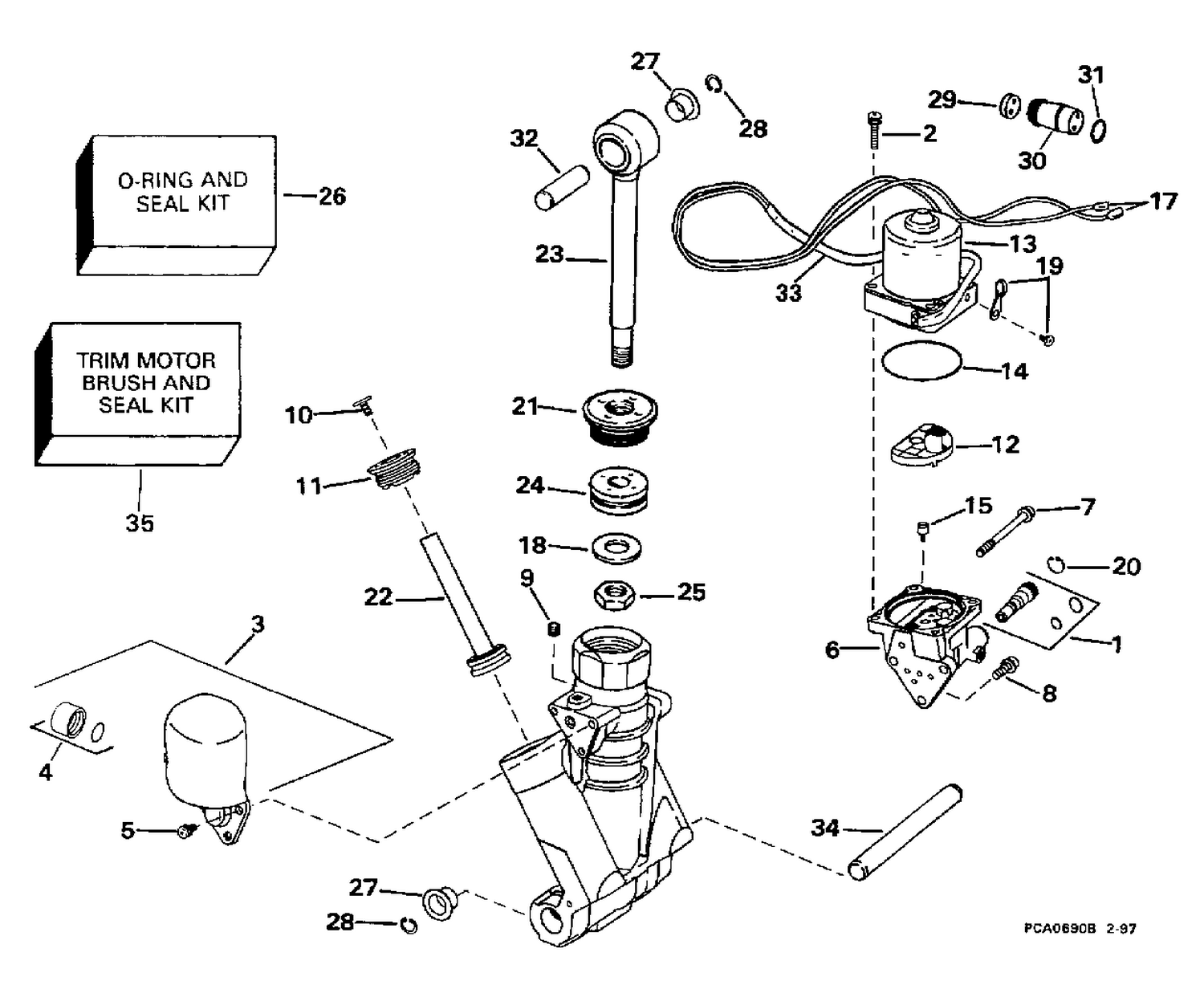 POWER TRIM/TILT HYDRAULIC ASSEMBLY
