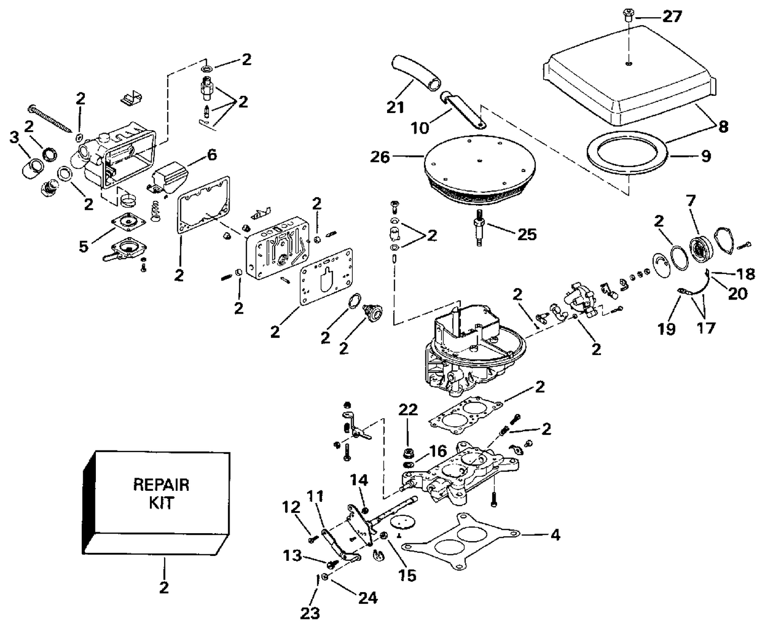 CARBURETOR - 2V