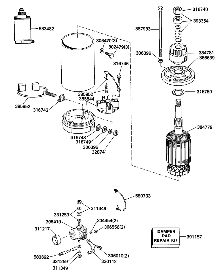 ELECTRIC STARTER & SOLENOID