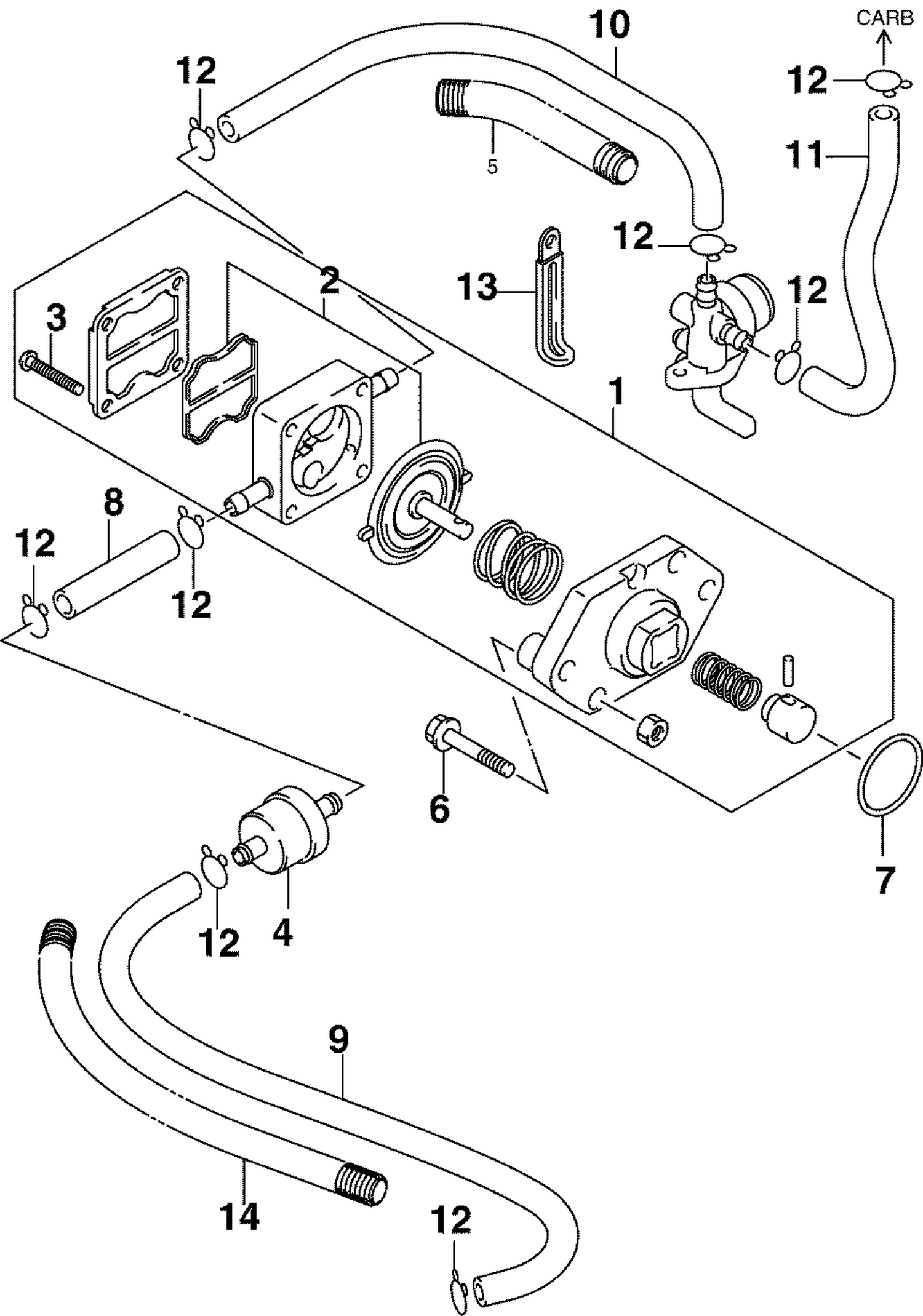 FUEL PUMP 4HP