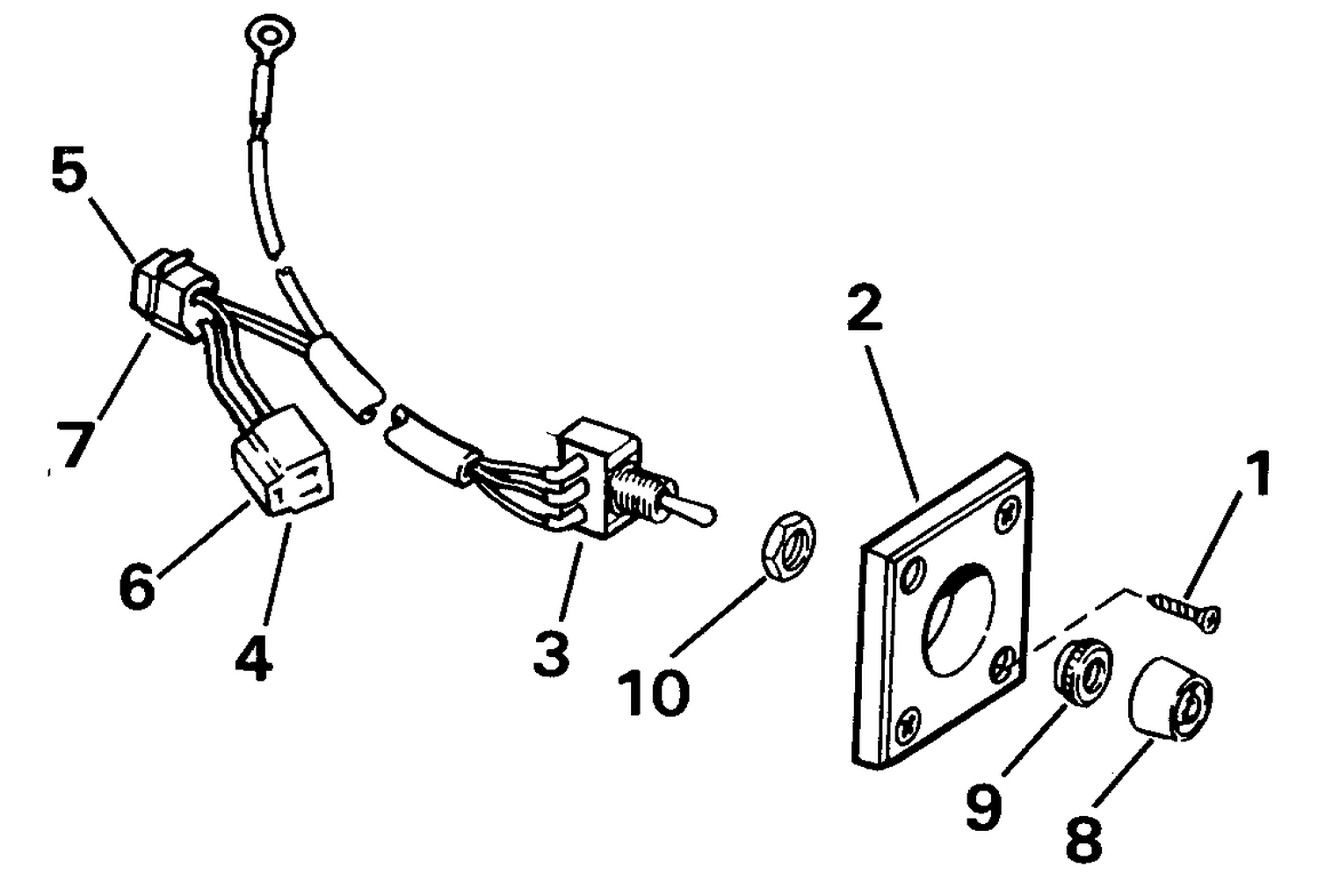 REMOTE TRIM SWITCH KIT
