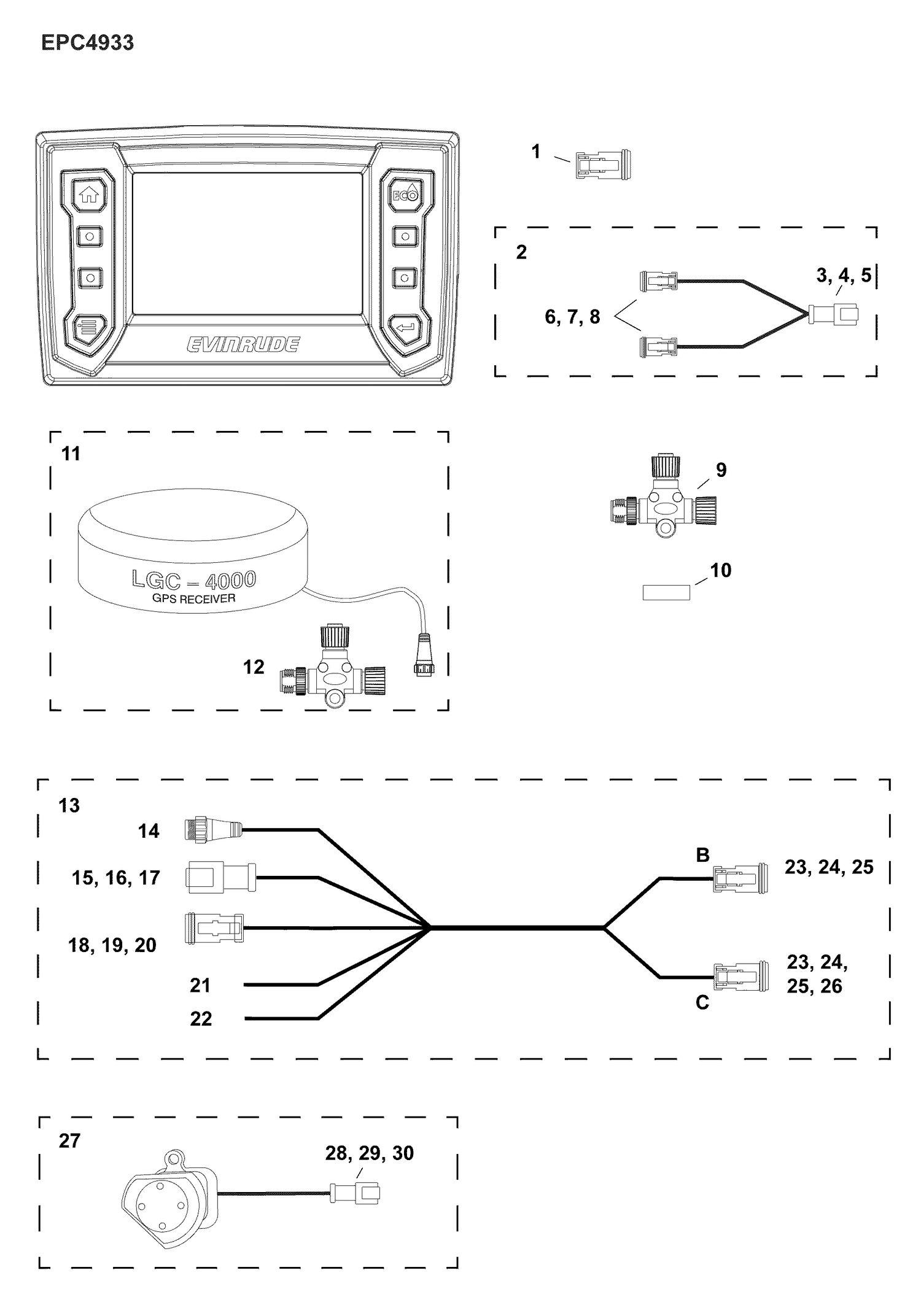 ICON TOUCH DIGITAL DISPLAY CTS 4.3