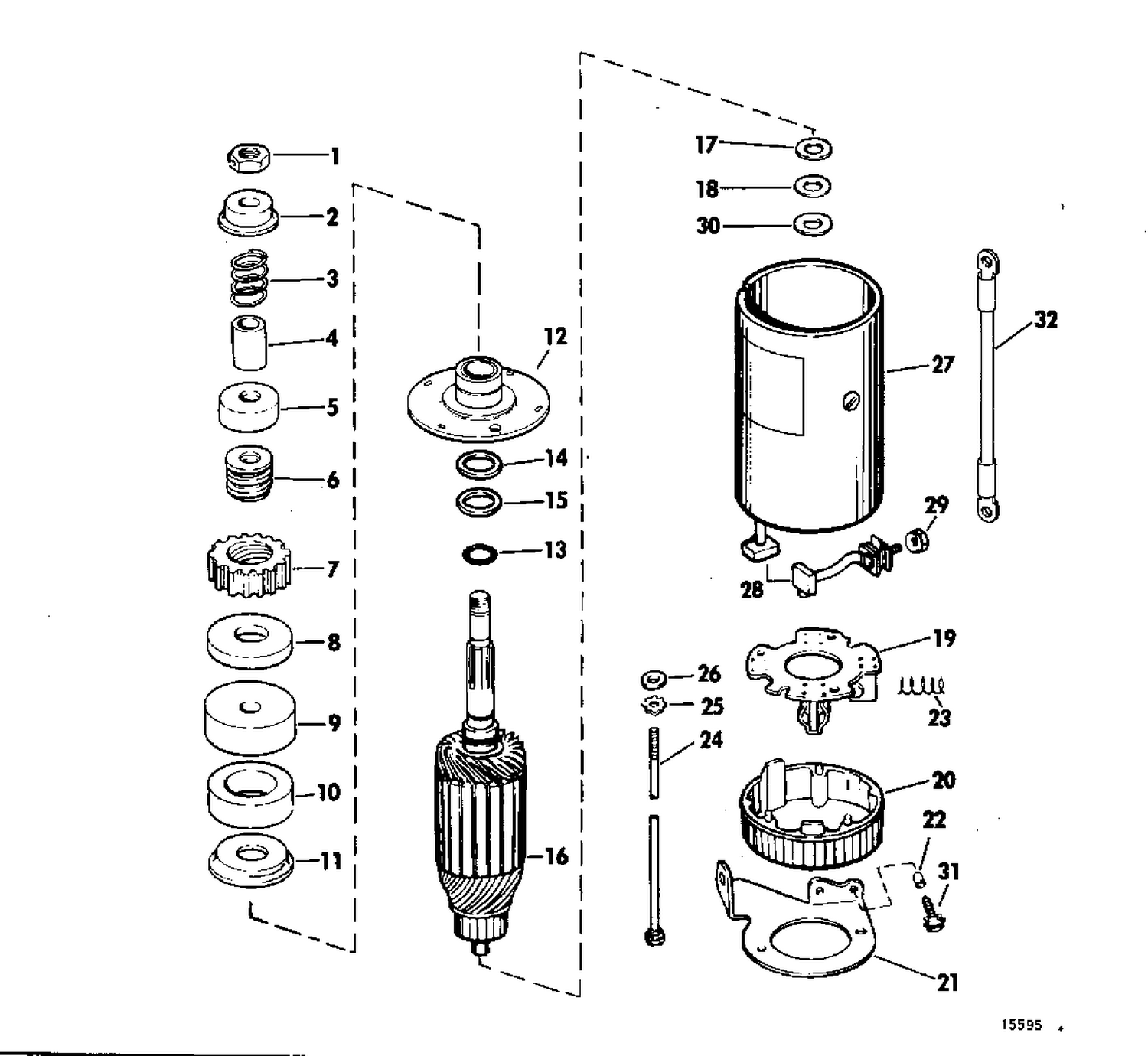 ELECTRIC STARTER GROUP ELECTRIC SHIFT