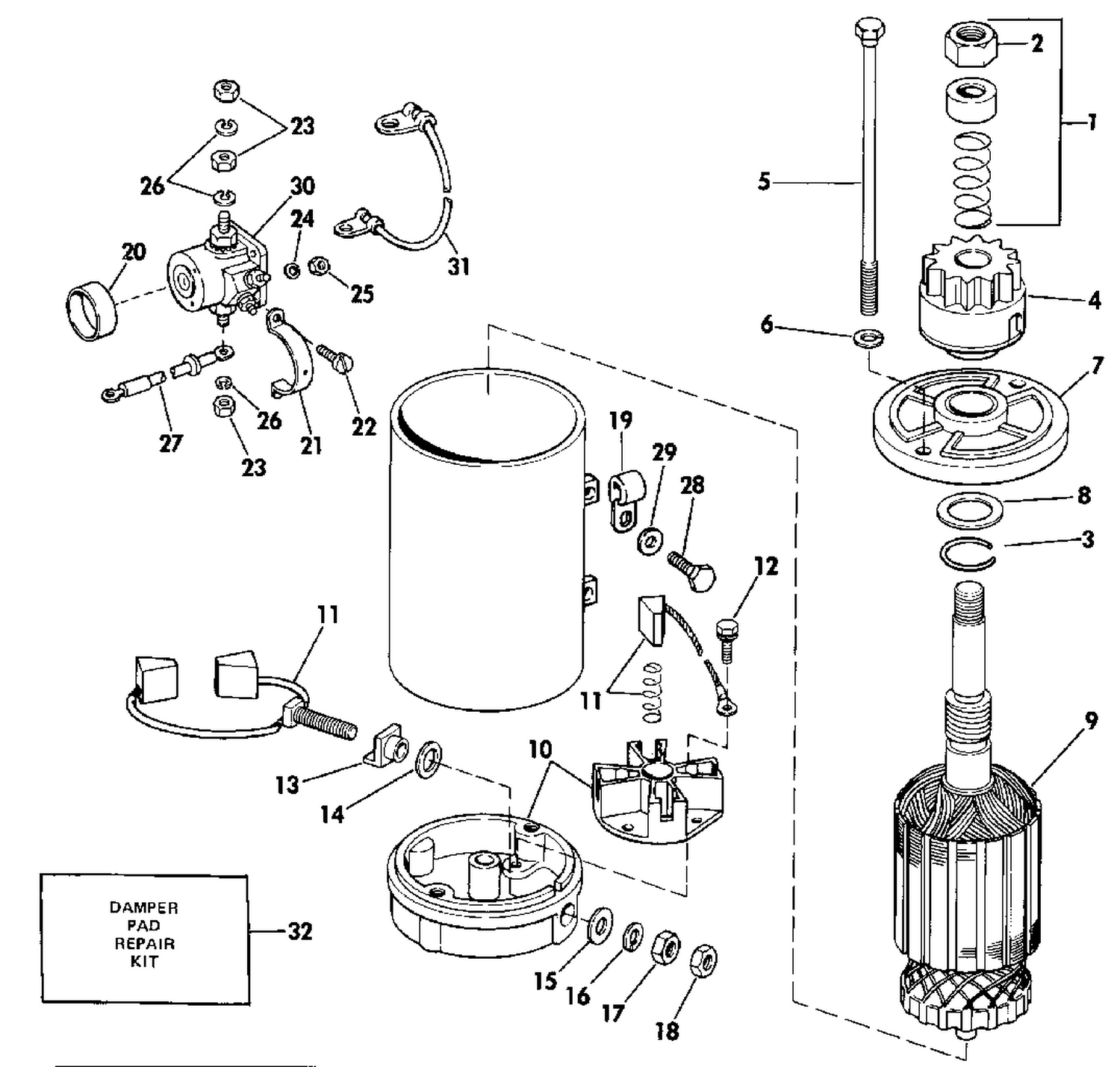 ELECTRIC STARTER & SOLENOID