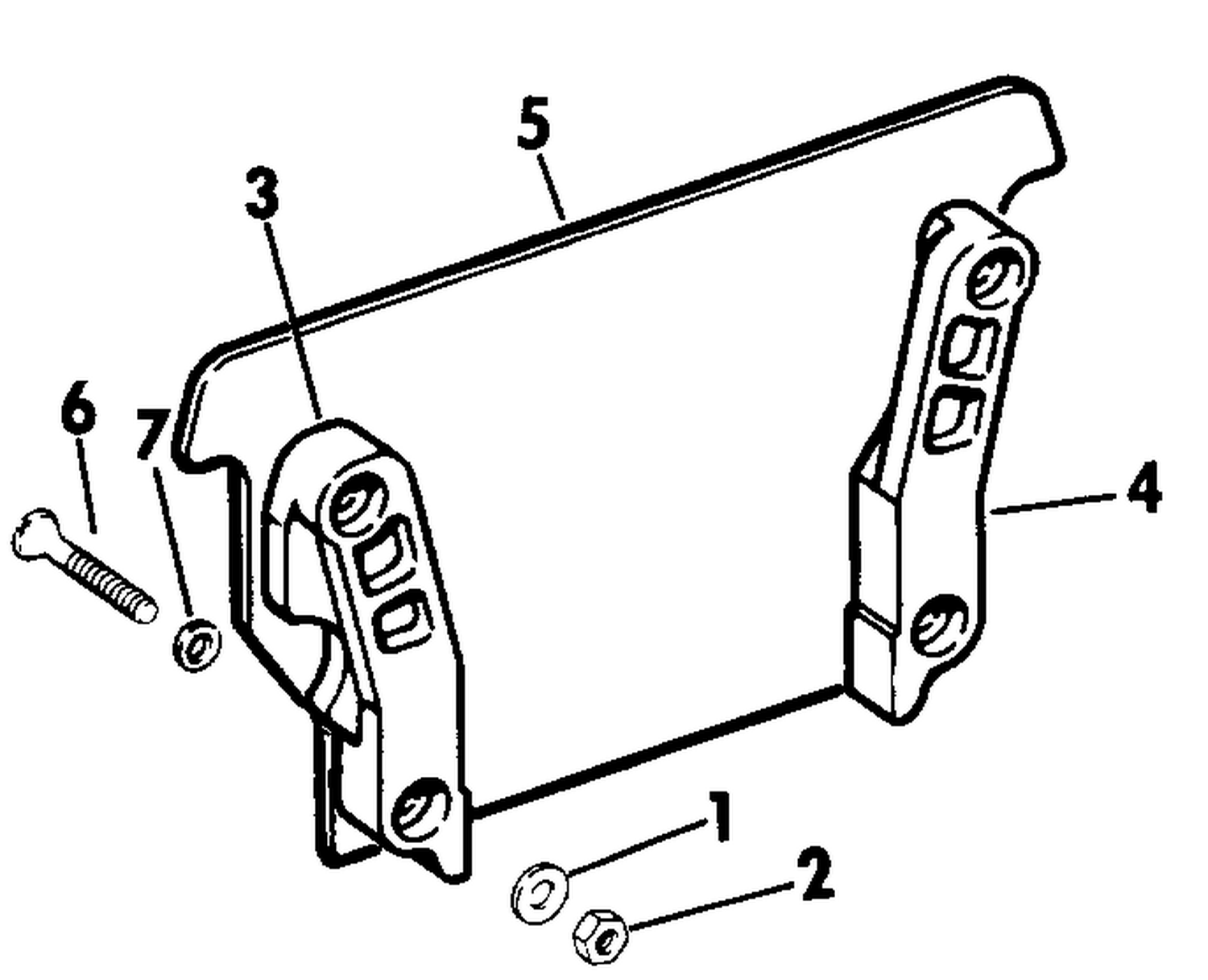 DISPLAY STAND ADAPTER KIT 75 SHORT SHAFT