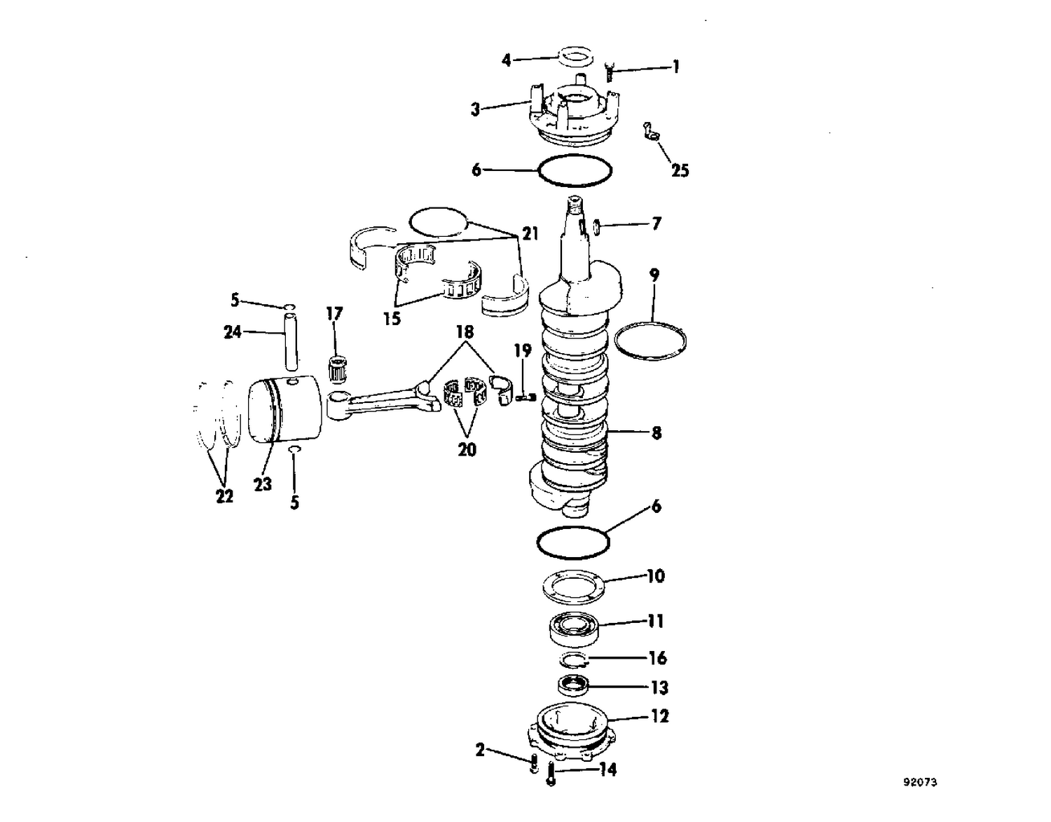 CRANKSHAFT & PISTON