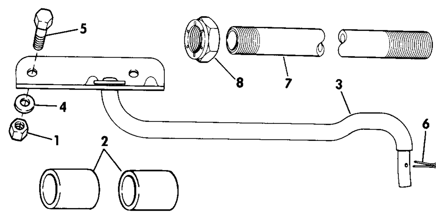 TILT TUBE STEERING KIT - 9.9, 15