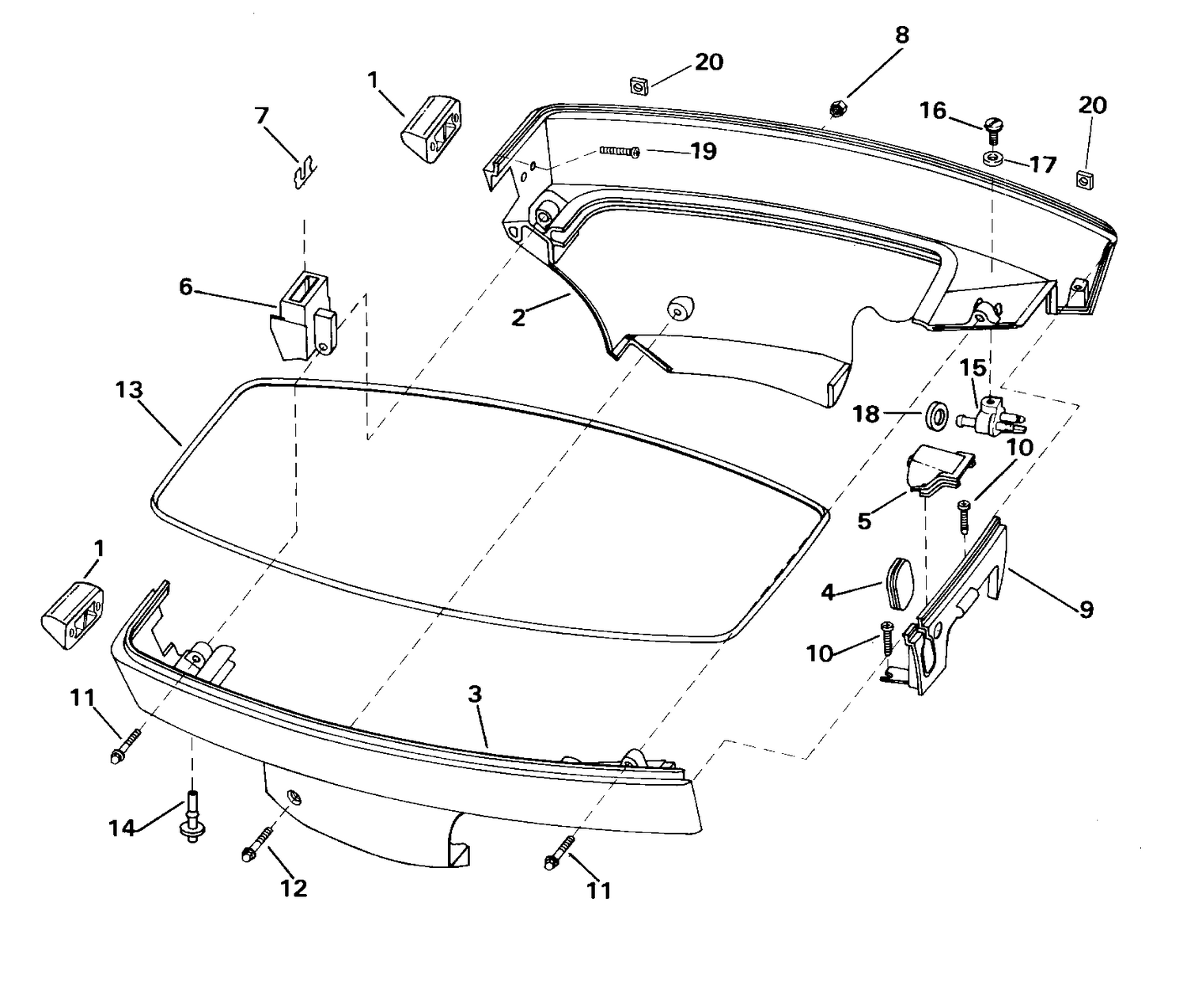 LOWER ENGINE COVER