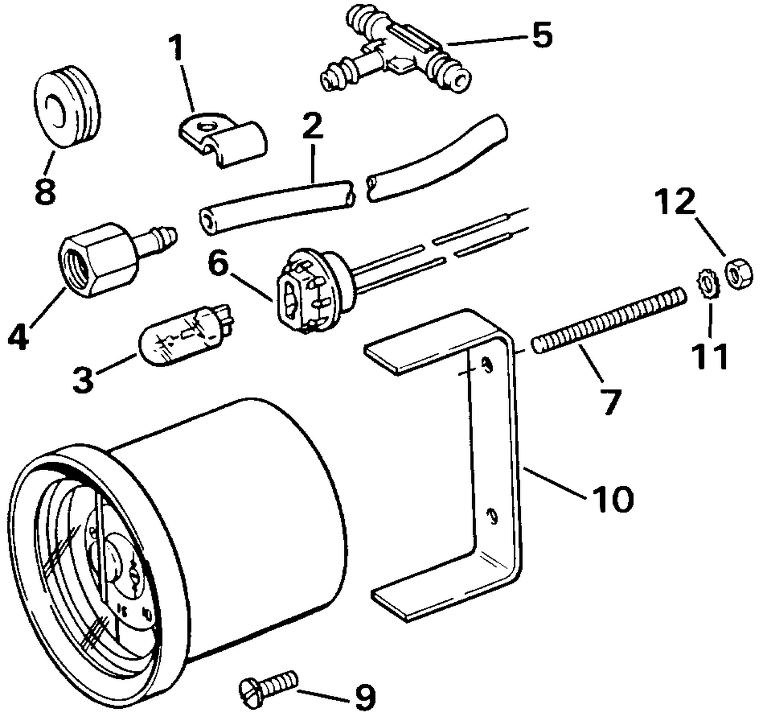 WATER PRESSURE GAUGE KIT