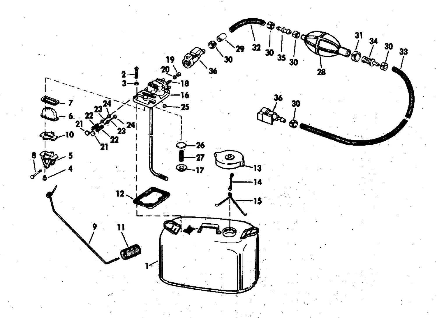 FUEL TANK - 6 GALLON