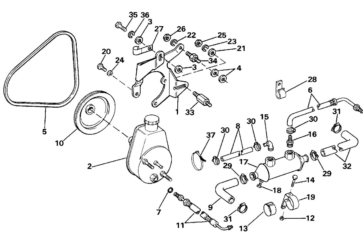 POWER STEERING PUMP