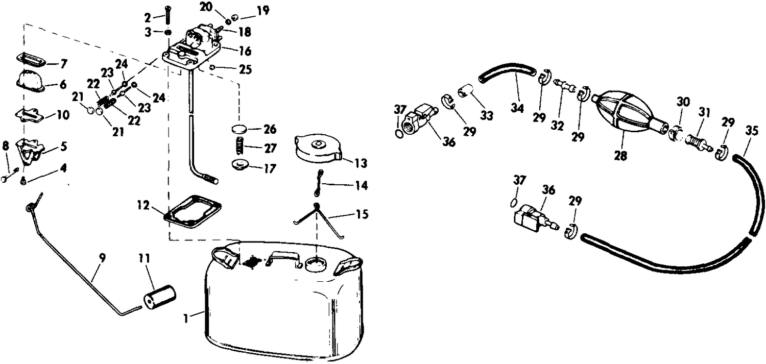 FUEL TANK WITH GAUGE