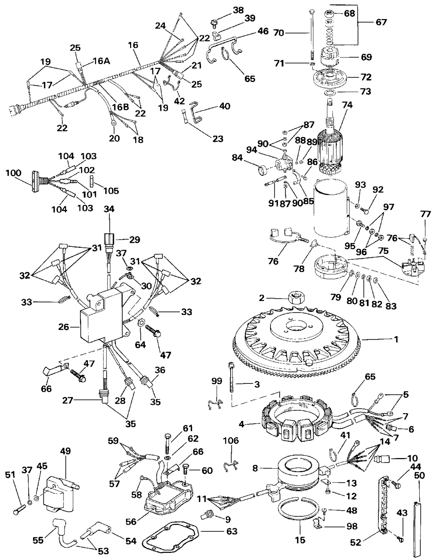 IGNITION SYSTEM - 175 MODELS