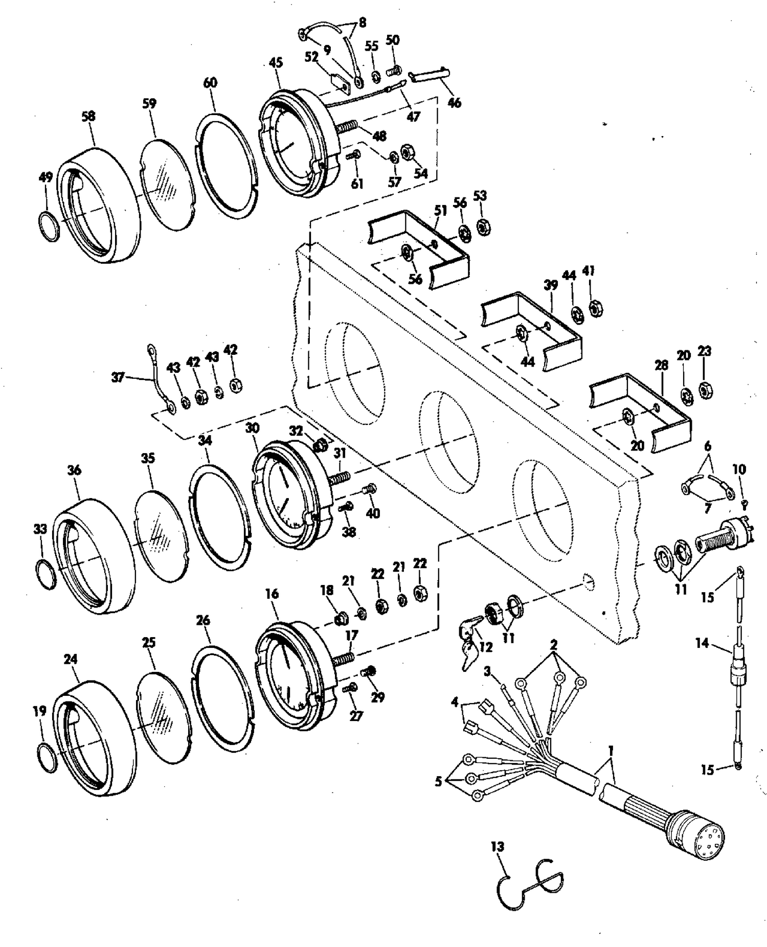 INSTRUMENT KIT ASSEMBLY-SUN SHIELDED OPTIONAL ITEM-ALL MODEL