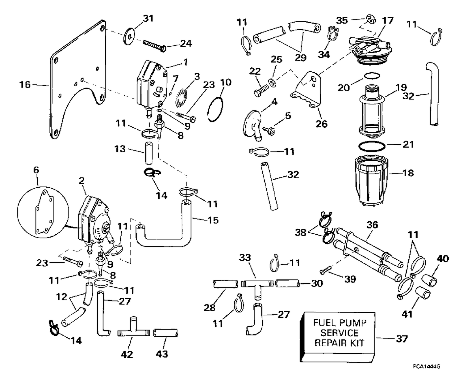 FUEL PUMP & FILTER
