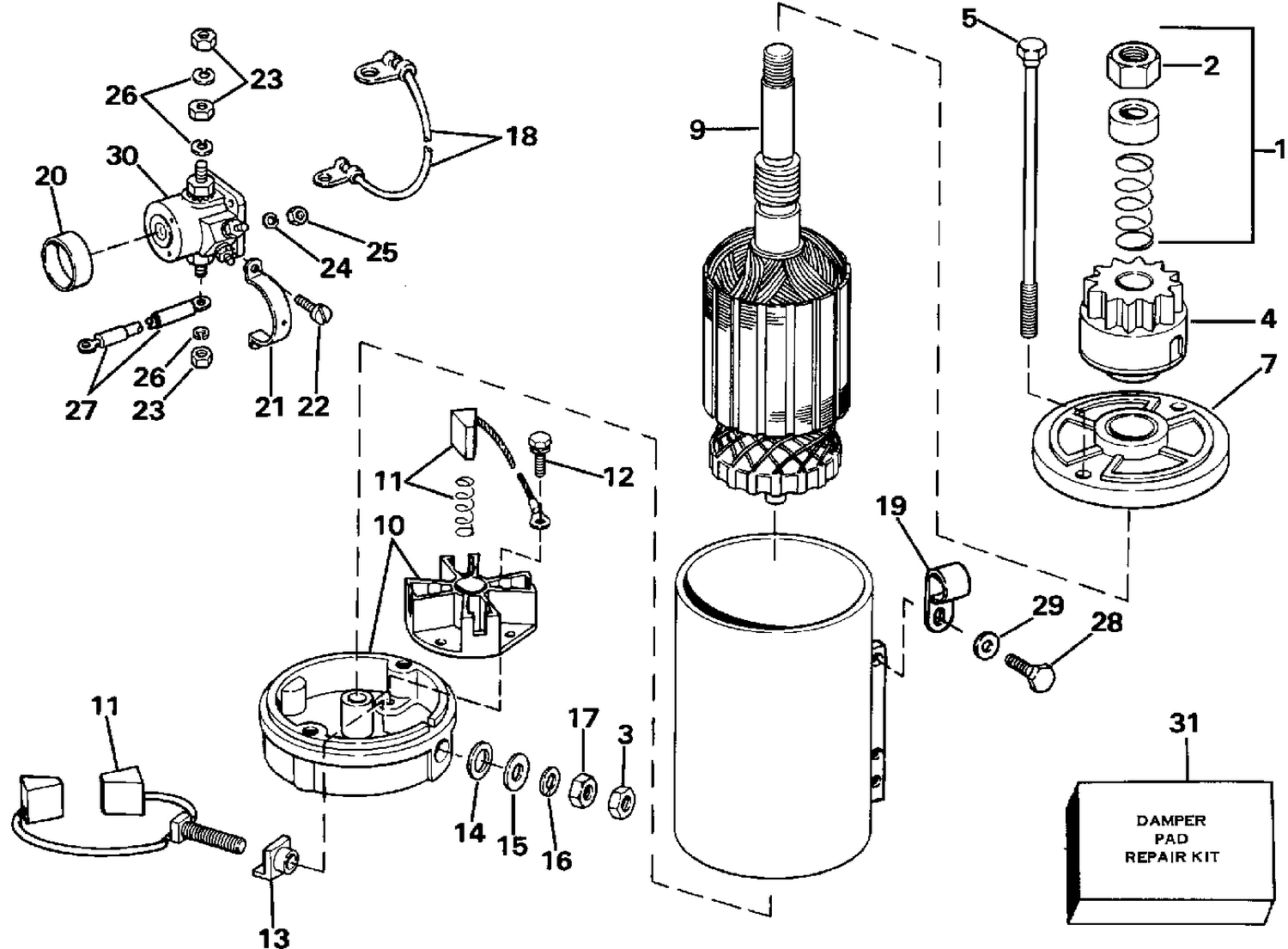 ELECTRIC STARTER & SOLENOID