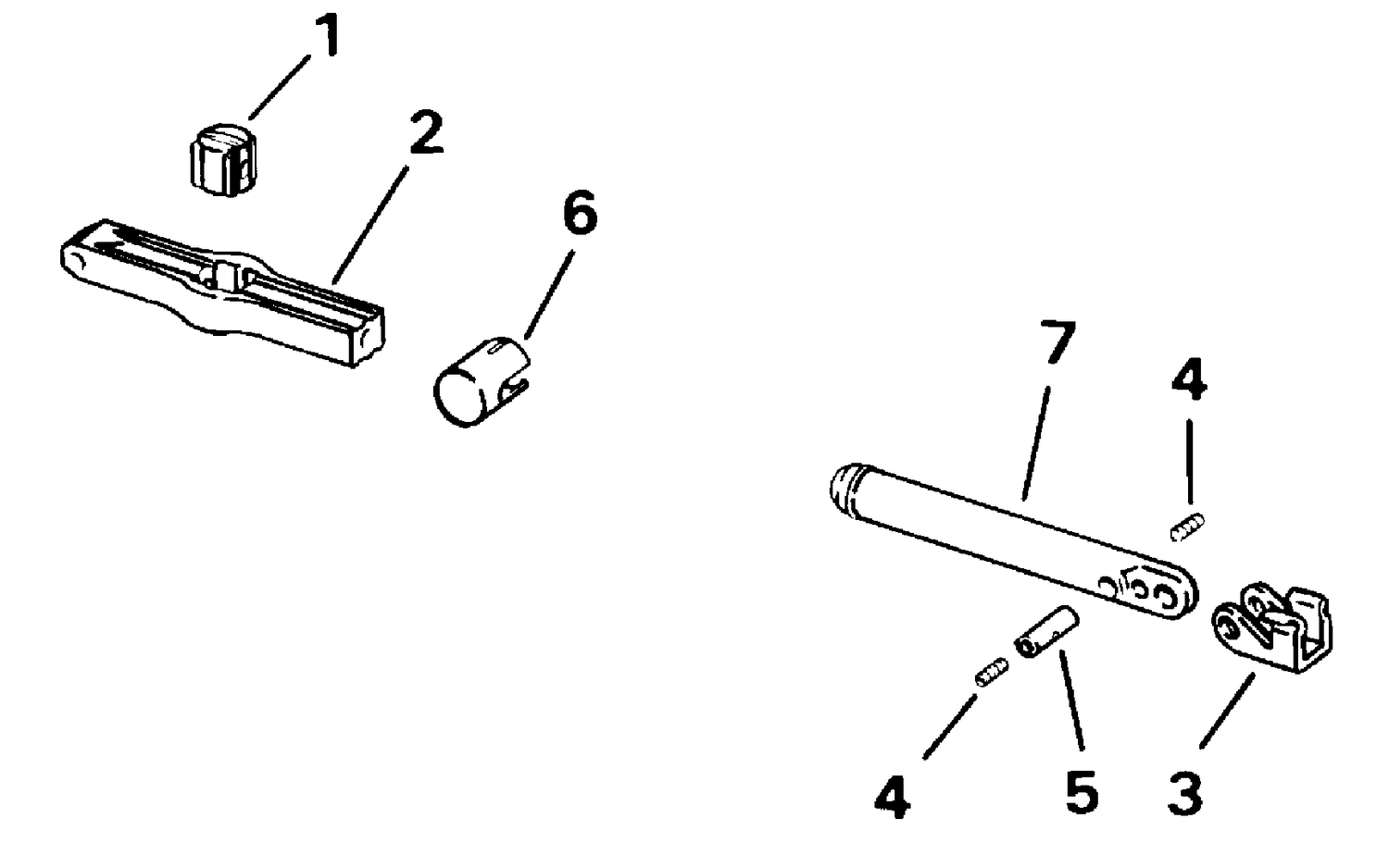CABLE ADAPTER KIT - 2 & 4 LEVER - FOR LONG LIFE CABLES