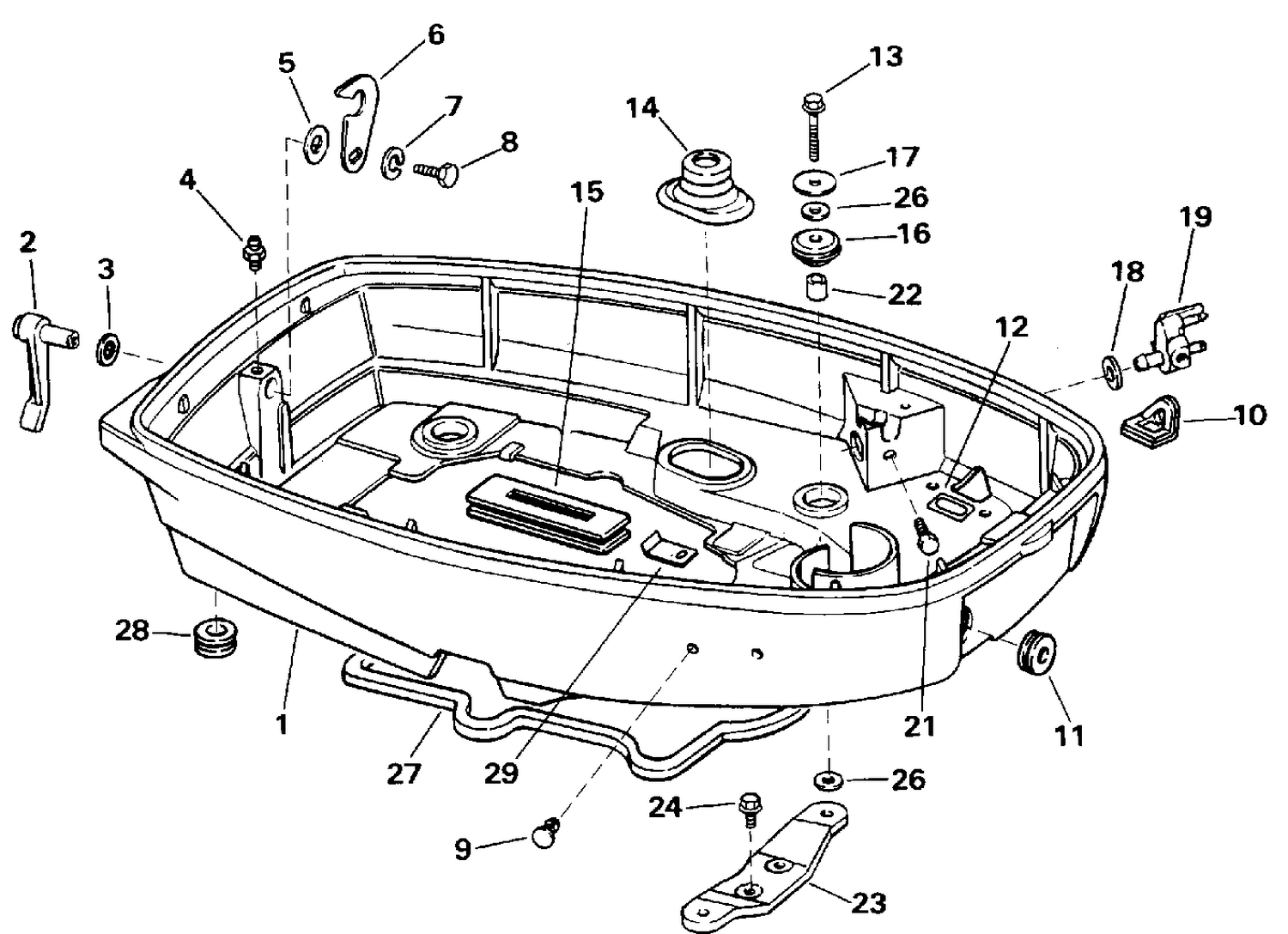 LOWER ENGINE COVER