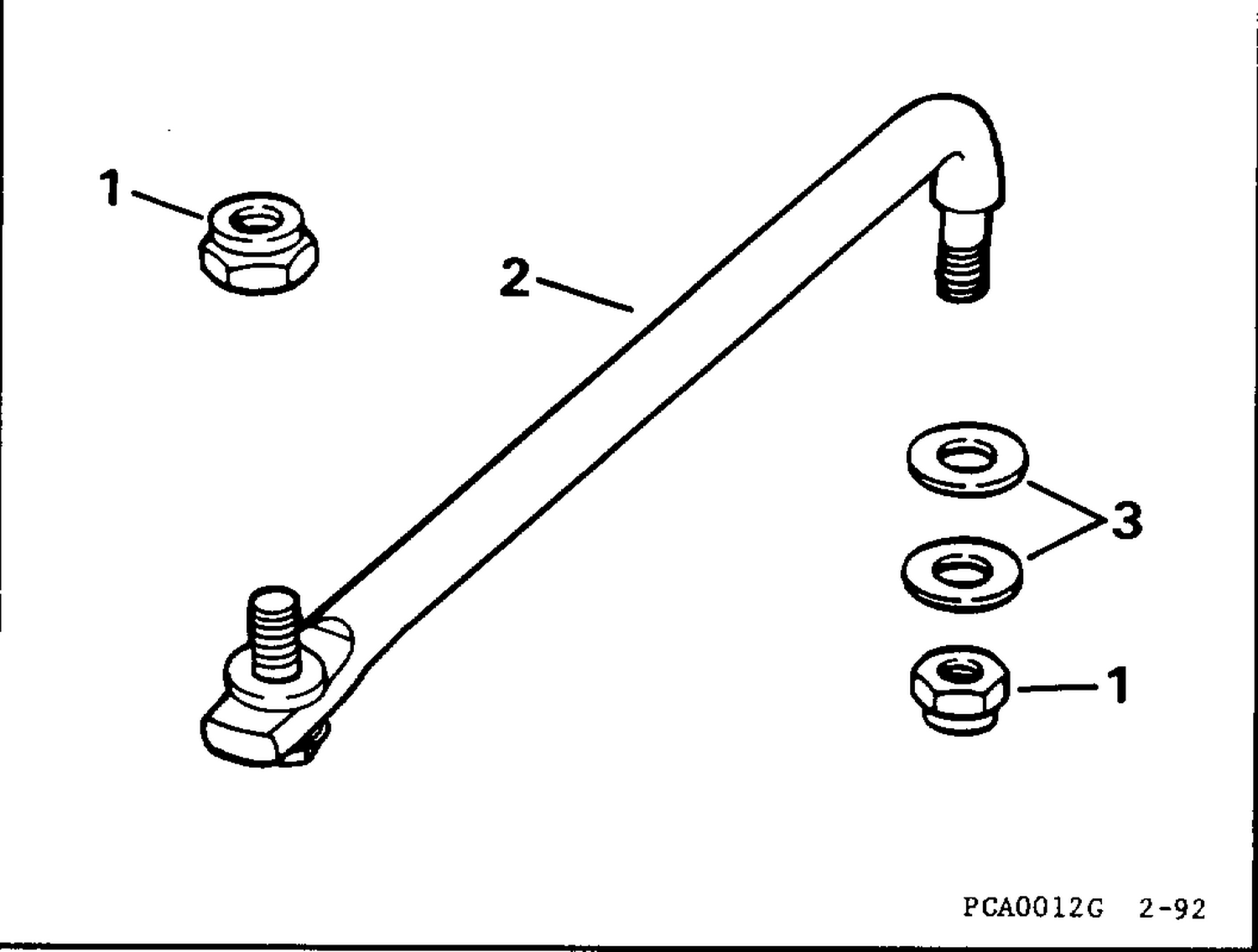STEERING LINK KIT - 185ESX,200/225STL,200TX,TZ,225TL,TX,TZ