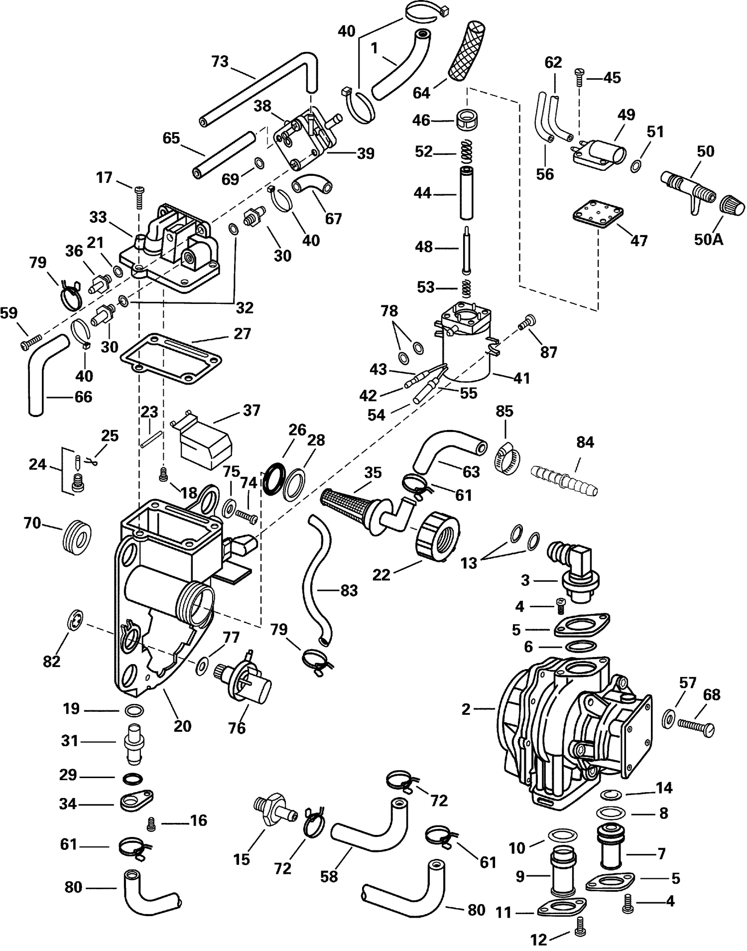 FUEL BRACKET & COMPONENTS