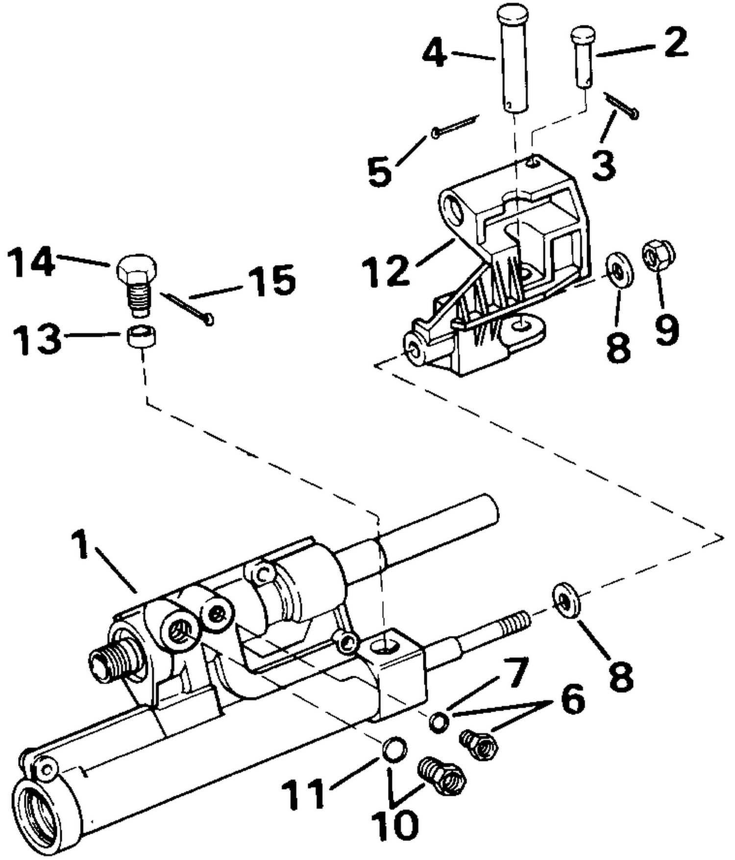 POWER STEERING CYLINDER