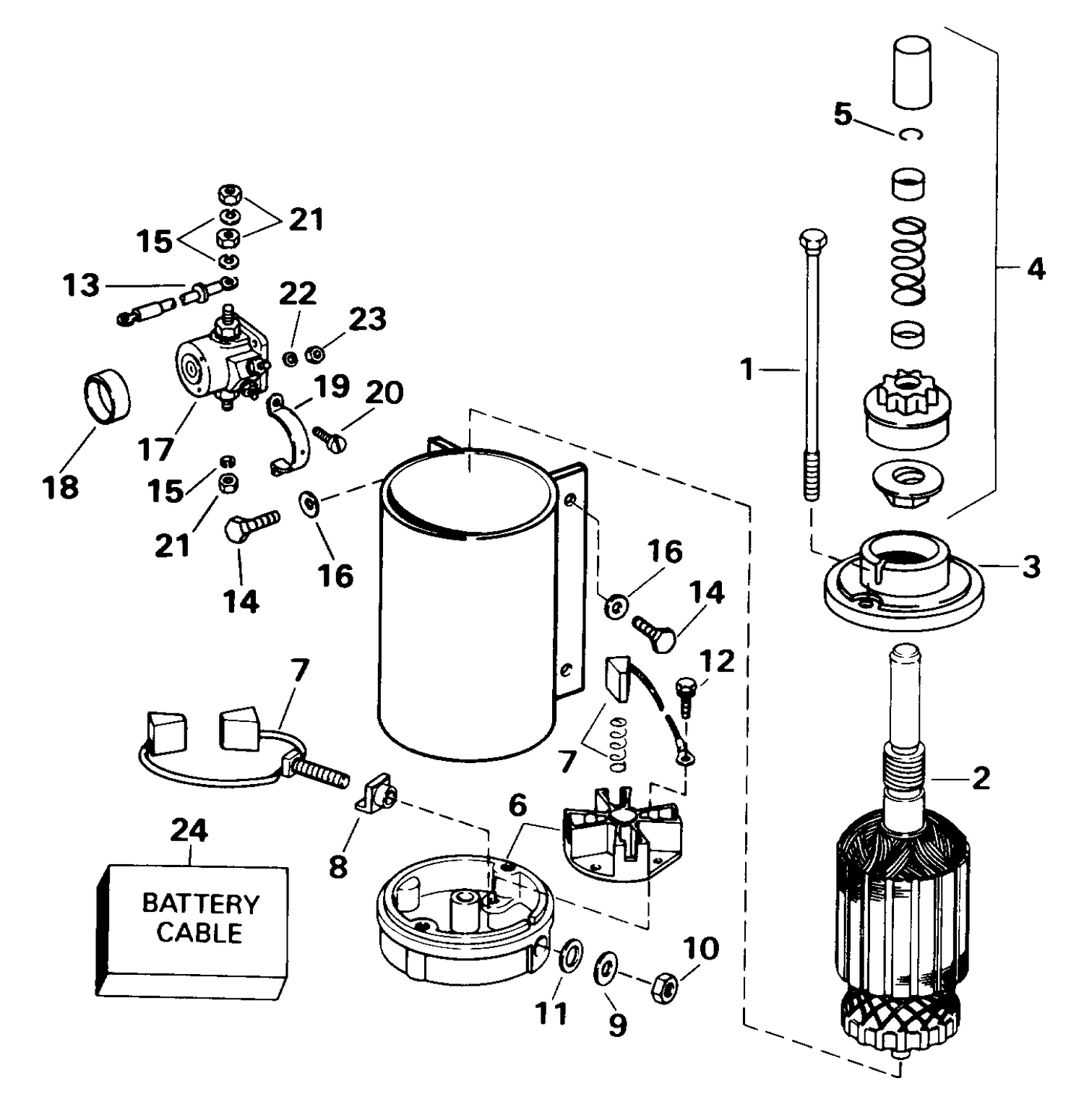 ELECTRIC STARTER & SOLENOID