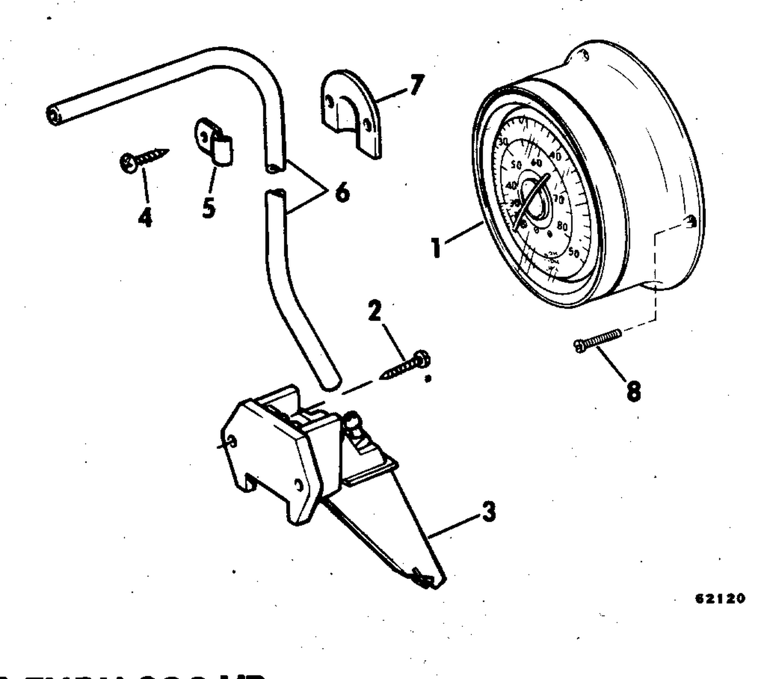 SPEEDOMETER KIT-SURFACE MOUNT