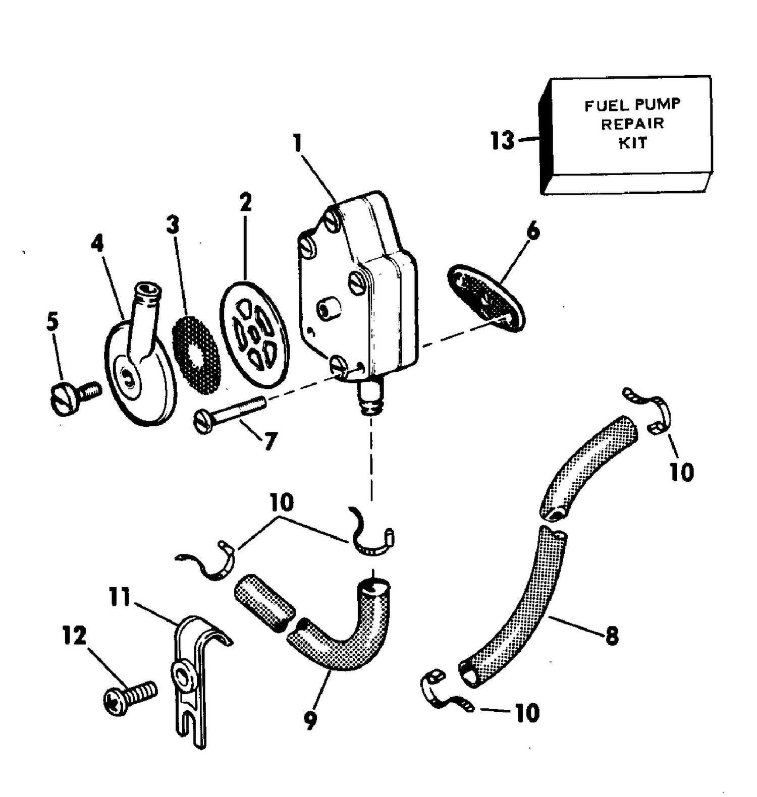 FUEL PUMP AND FILTER