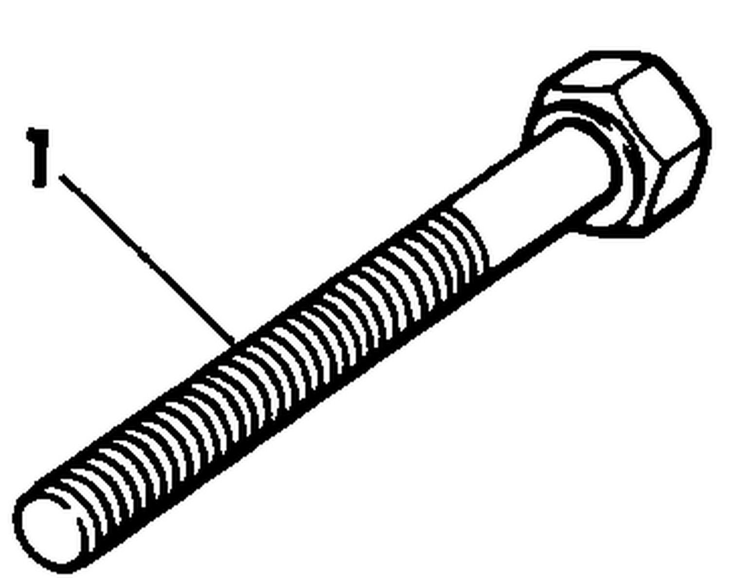 LONG TRANSOM BOLT KIT 60 140