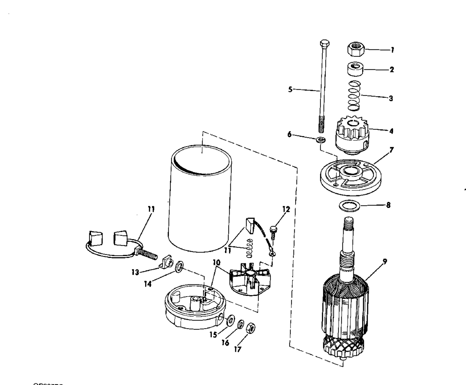 ELECTRIC STARTER AMERICAN BOSCH 10629-23-M030SM
