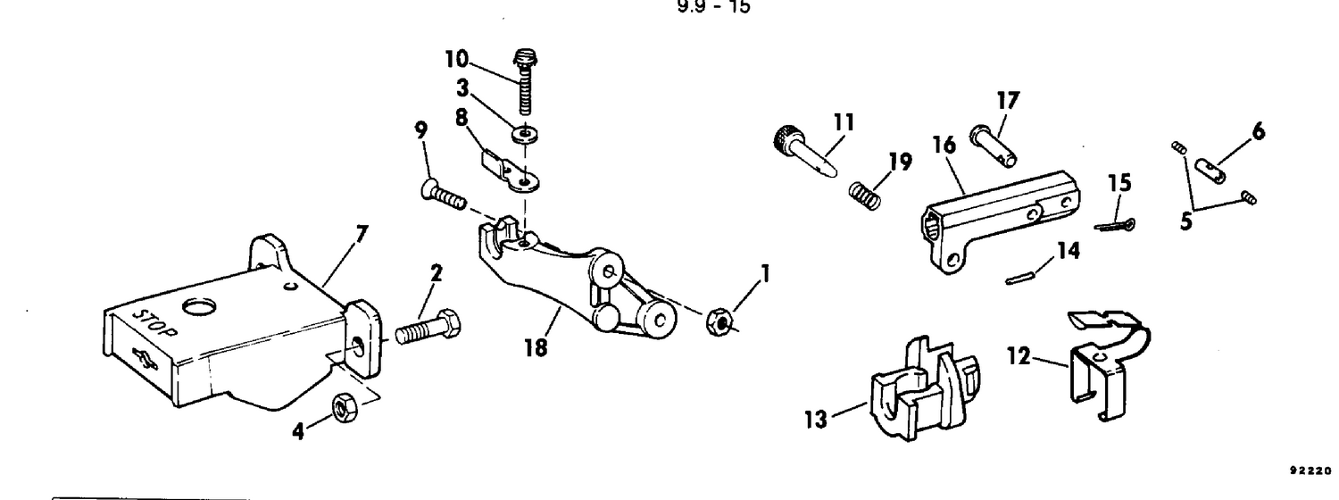 ADAPTER KITS - REMOTE CONTROL 9.9 - 15