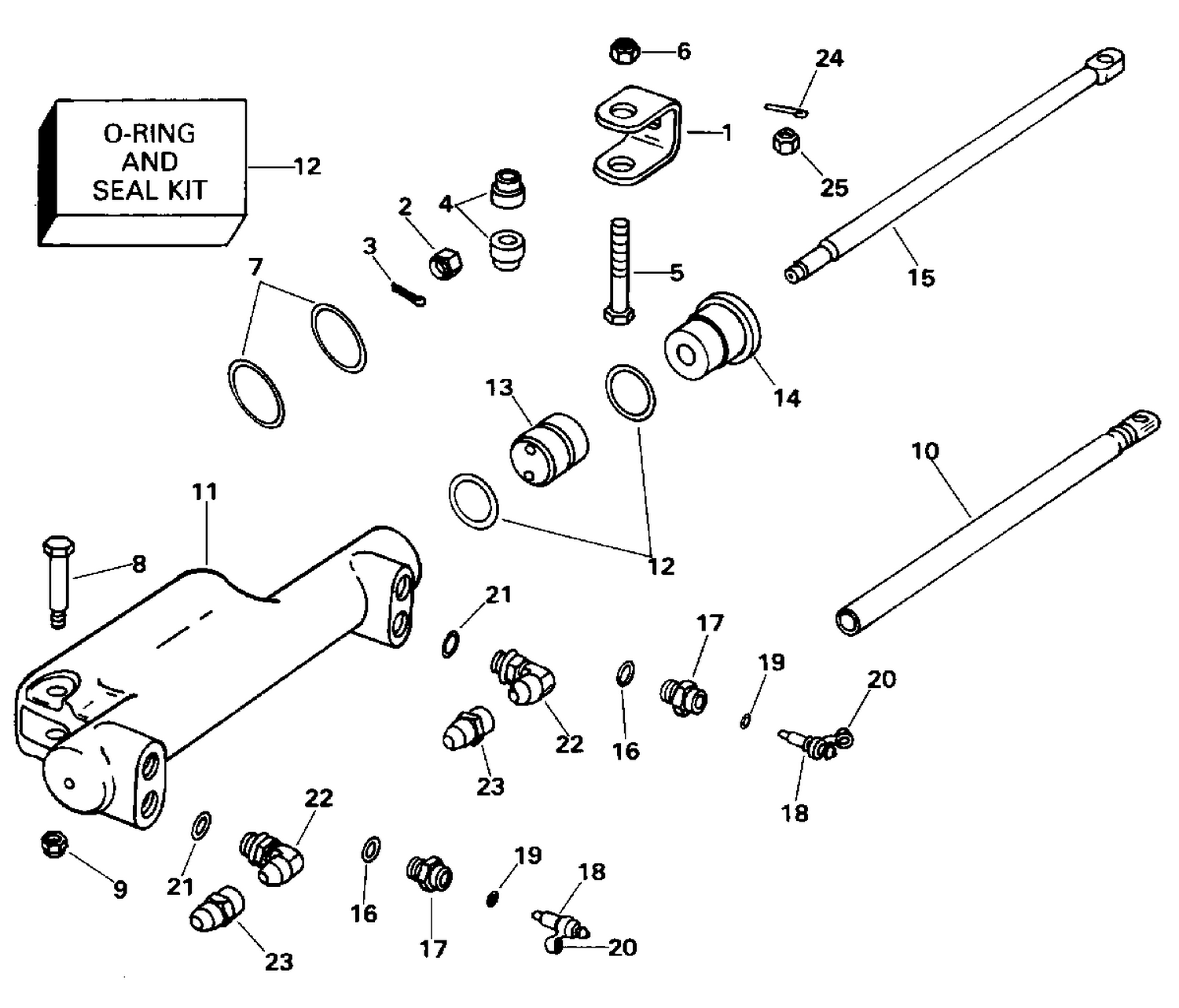 HYDRAULIC STEERING KIT