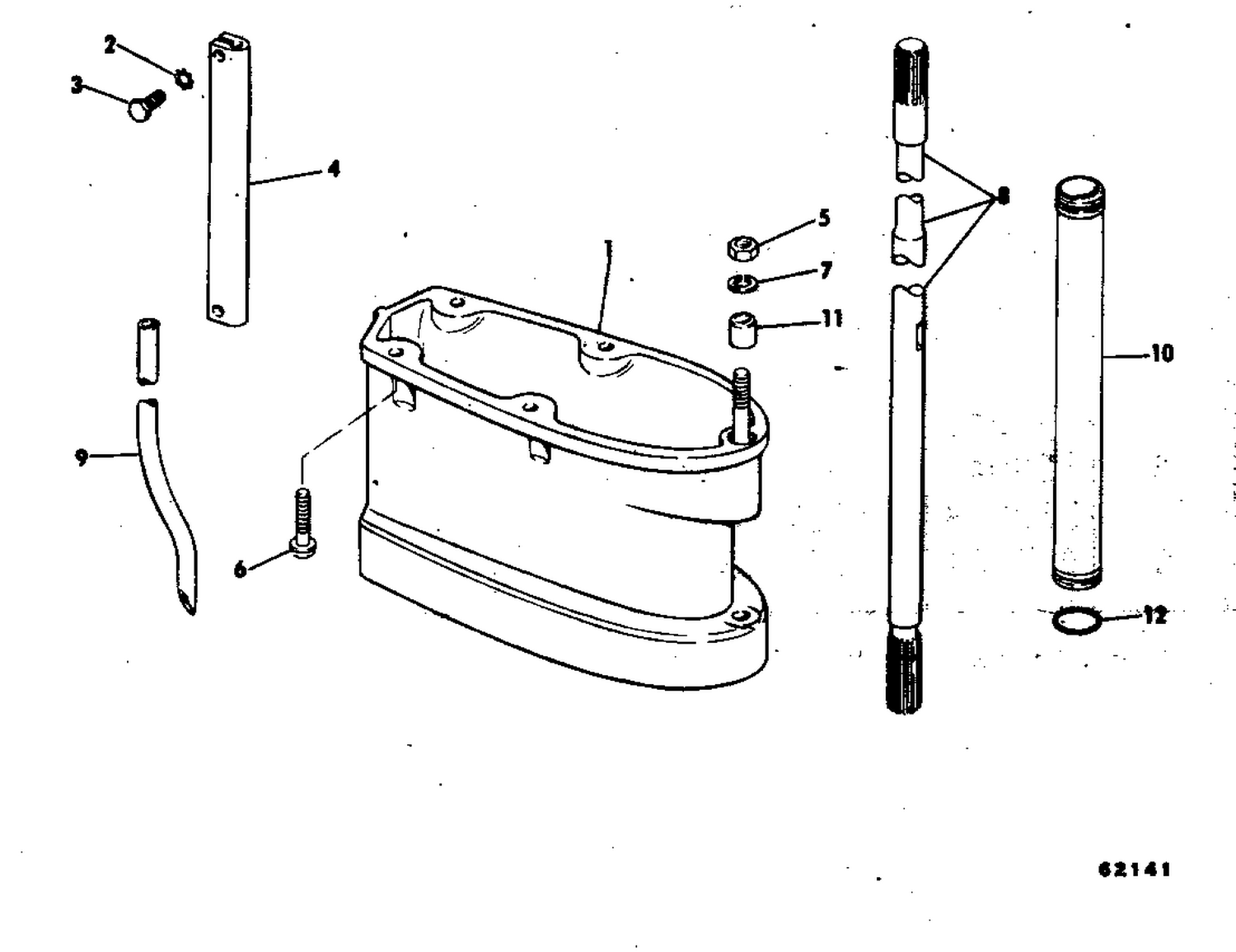 EXTENSION KIT ASSEMBLY 35 HP