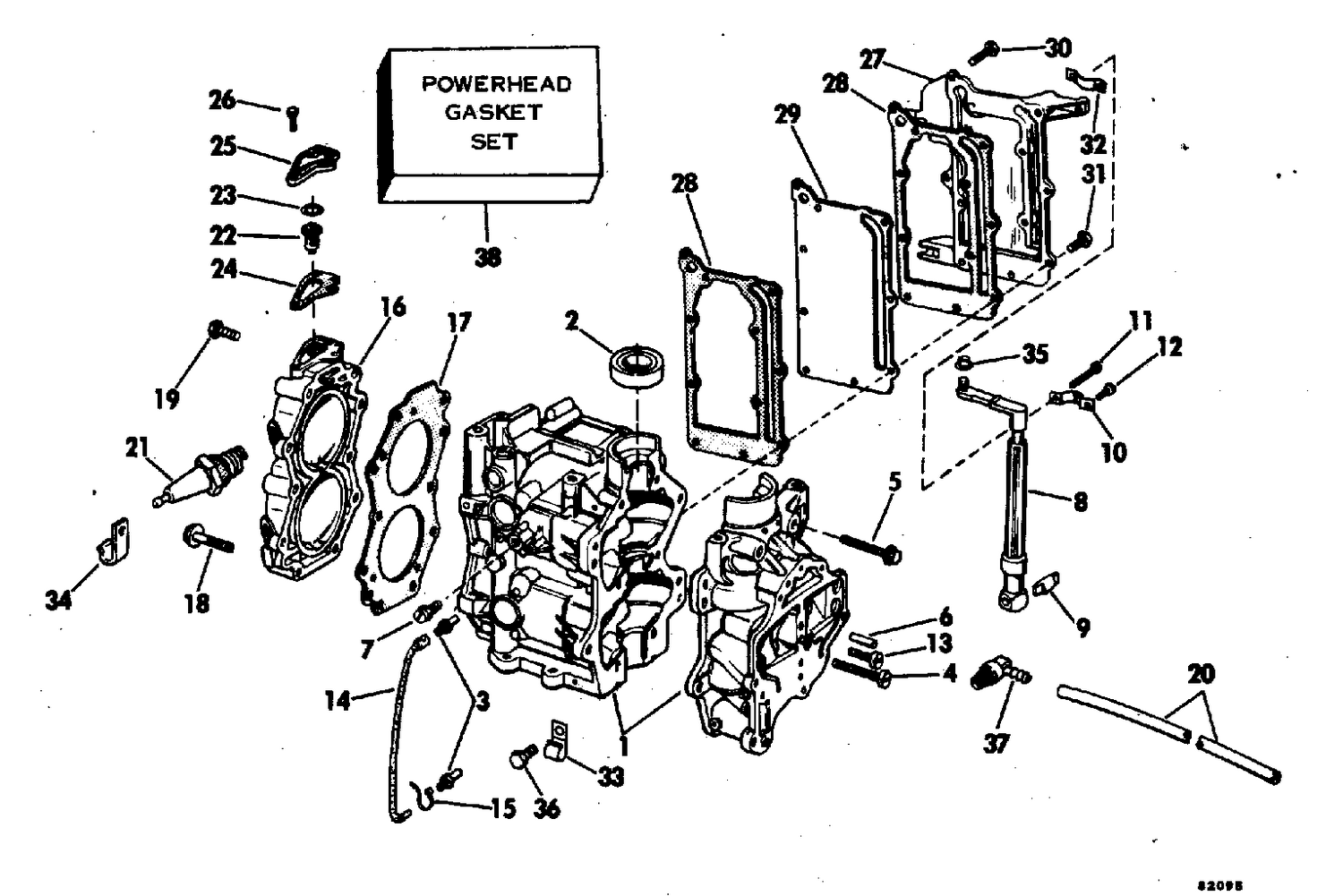 CYLINDER AND CRANKCASE