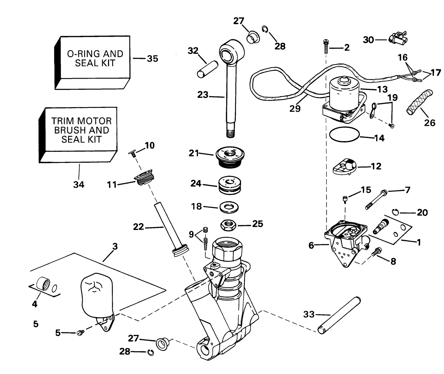 POWER TRIM/TILT HYDRAULIC ASSEMBLY