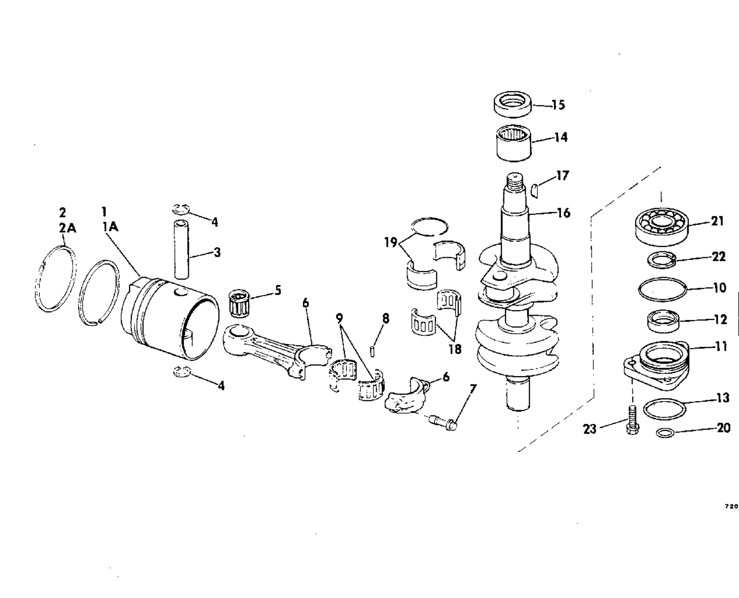 CRANKSHAFT & PISTON