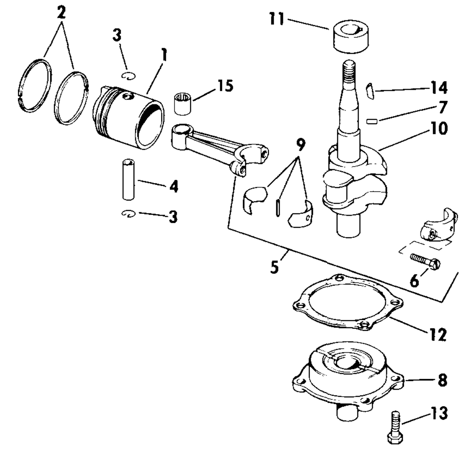 CRANKSHAFT & PISTON