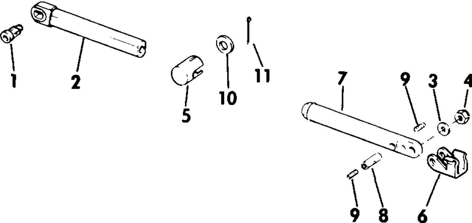 CABLE MOUNT SINGLE LEVER REM. CONT. FOR LONG LIFE CABLES