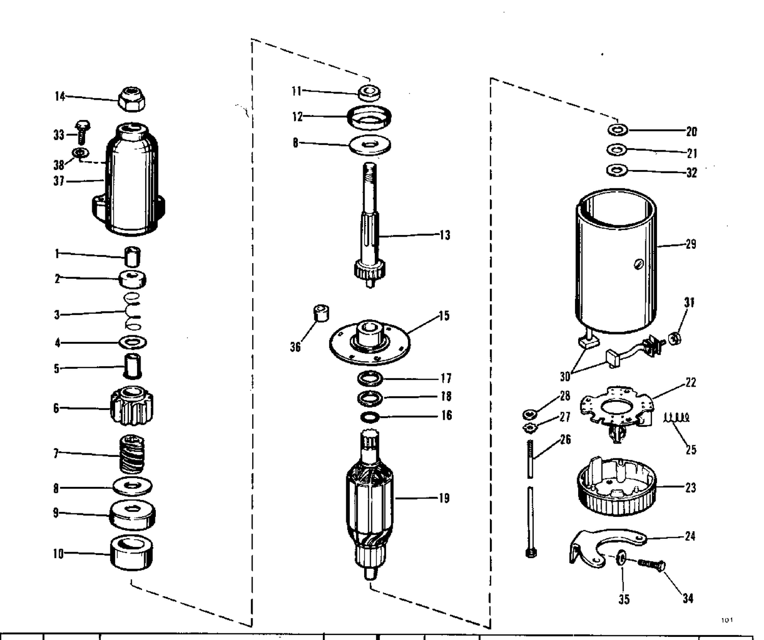 ELECTRIC STARTER GROUP