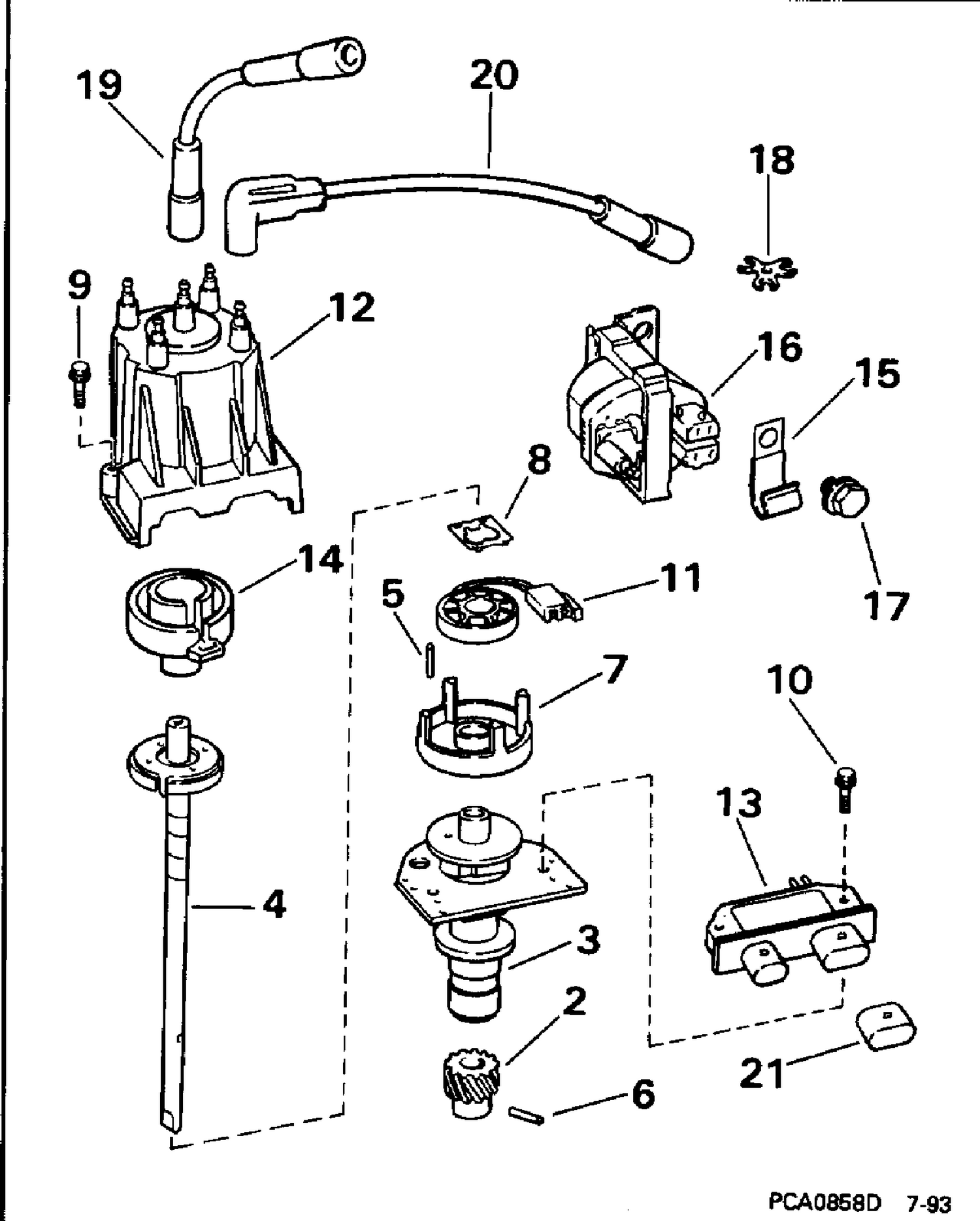 DISTRIBUTOR & IGNITION COIL