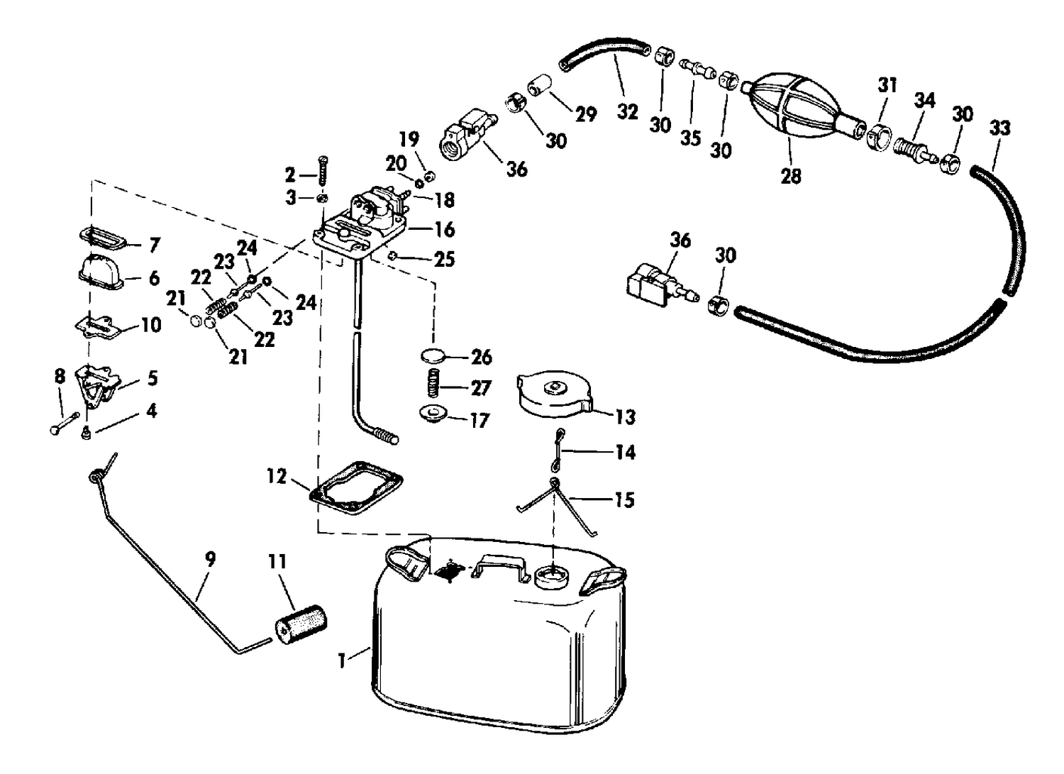 FUEL TANK-6 GALLON