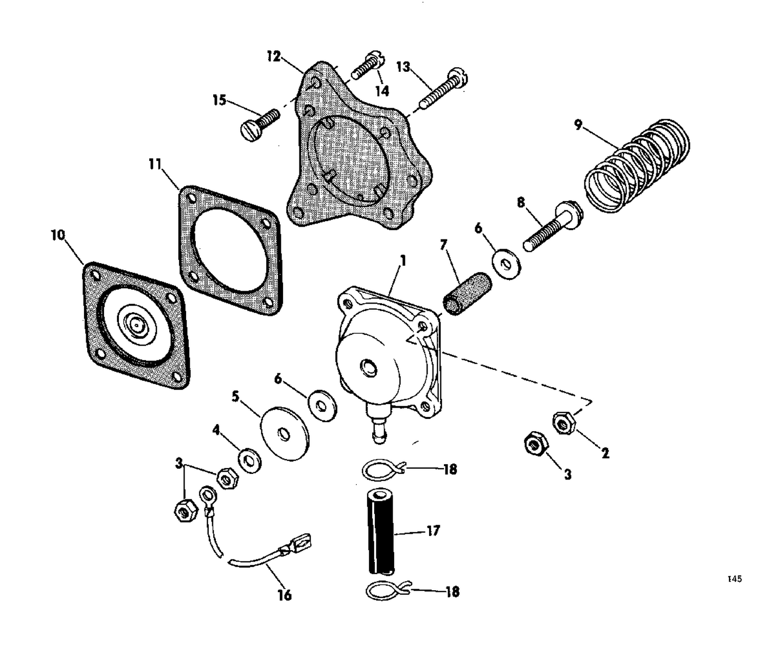 CUT-OUT SWITCH GROUP ELECTRIC START