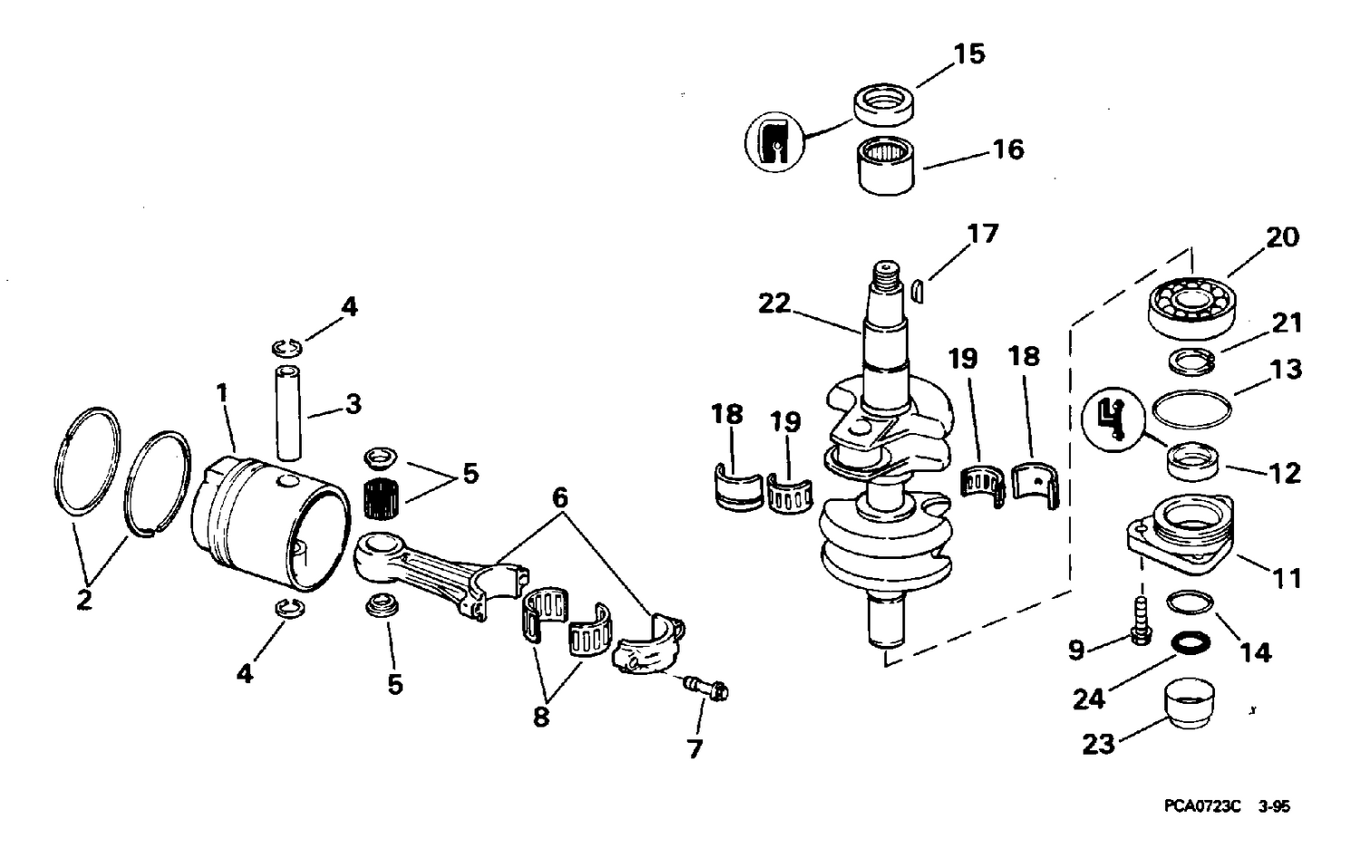 CRANKSHAFT & PISTON