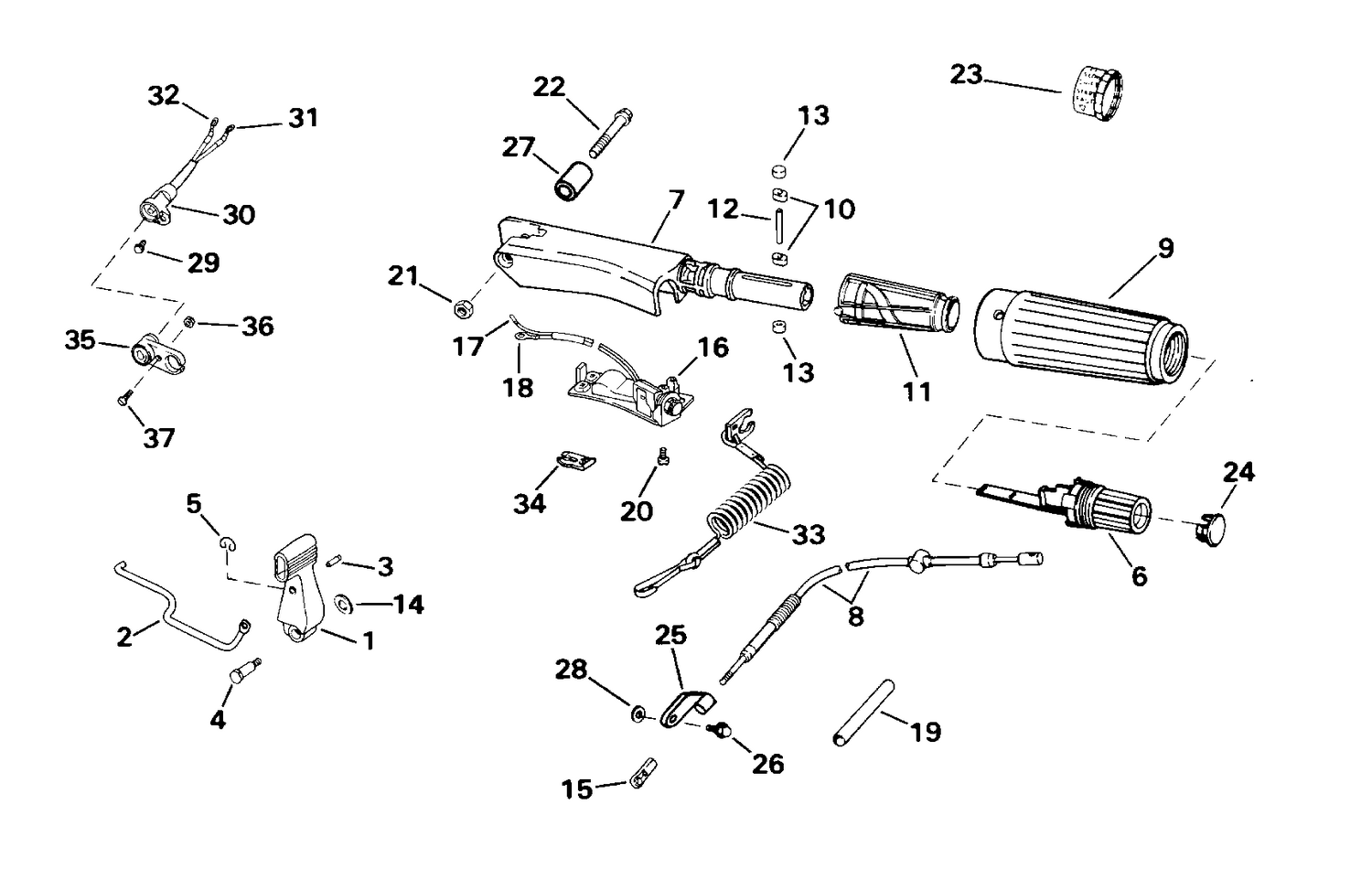 STEERING & SHIFT HANDLE